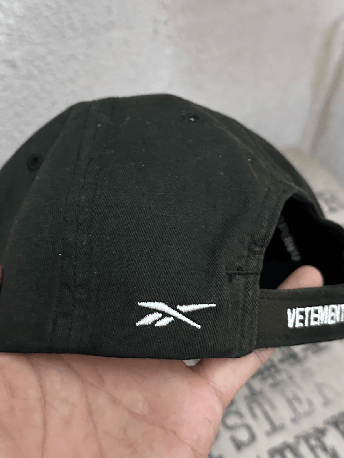 Vetements Vetements 18AW Saturday distressed baseball hat Size ONE SIZE - 5 Thumbnail