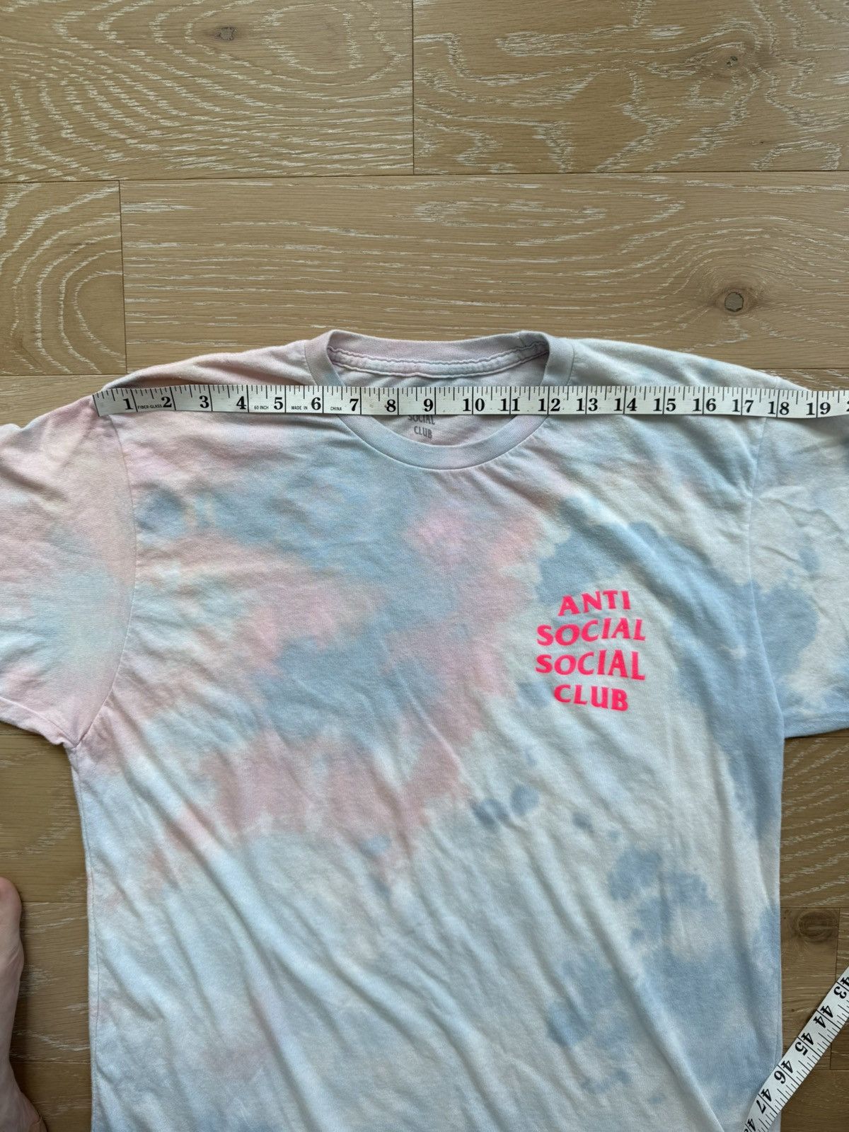 Anti Social Social Club Tie dye Anti Social Social Club logo shirt Size US L / EU 52-54 / 3 - 7 Thumbnail