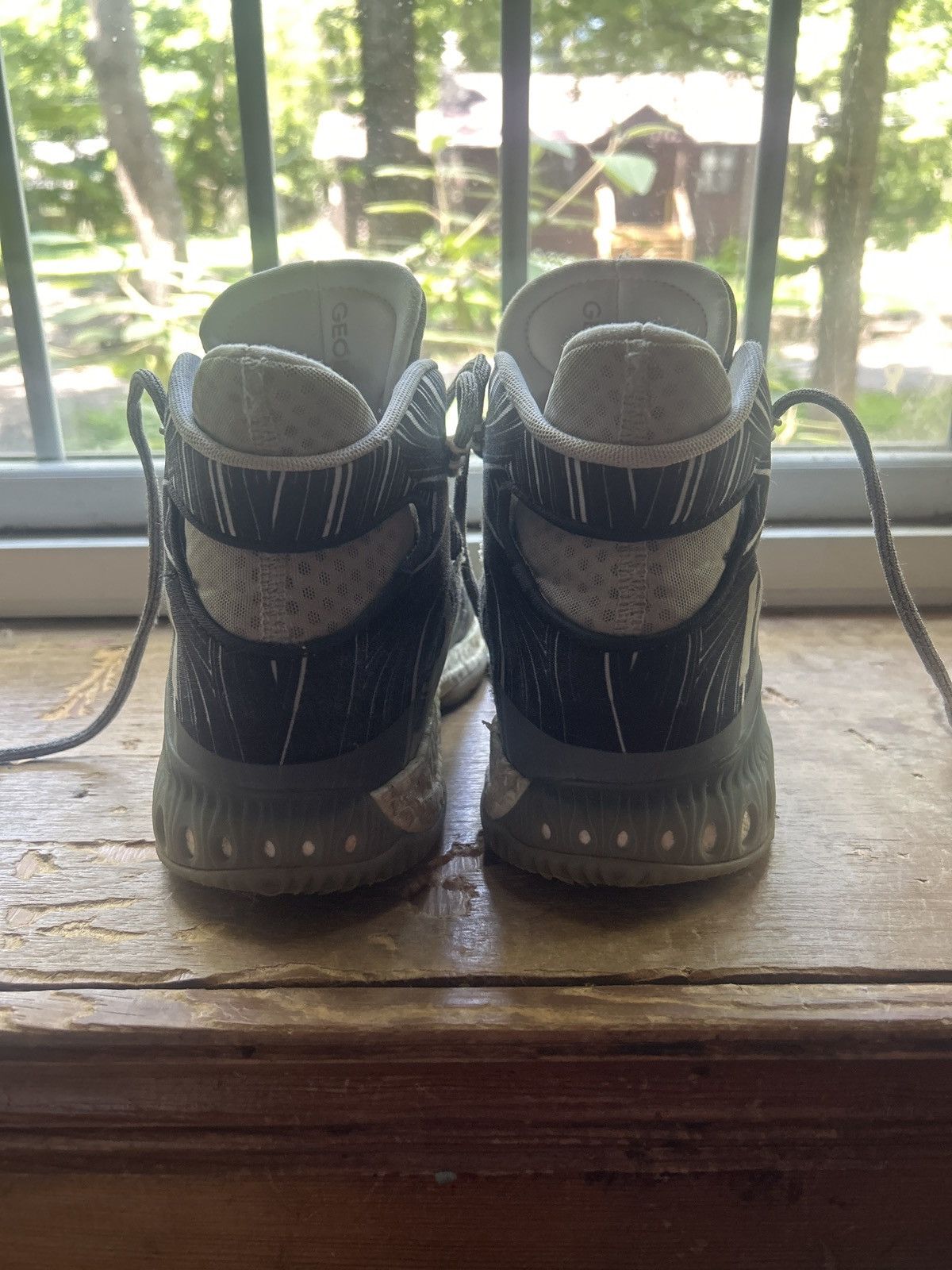 Adidas Adidas crazy explosive high top grey Size US 7.5 / EU 40-41 - 2 Thumbnail