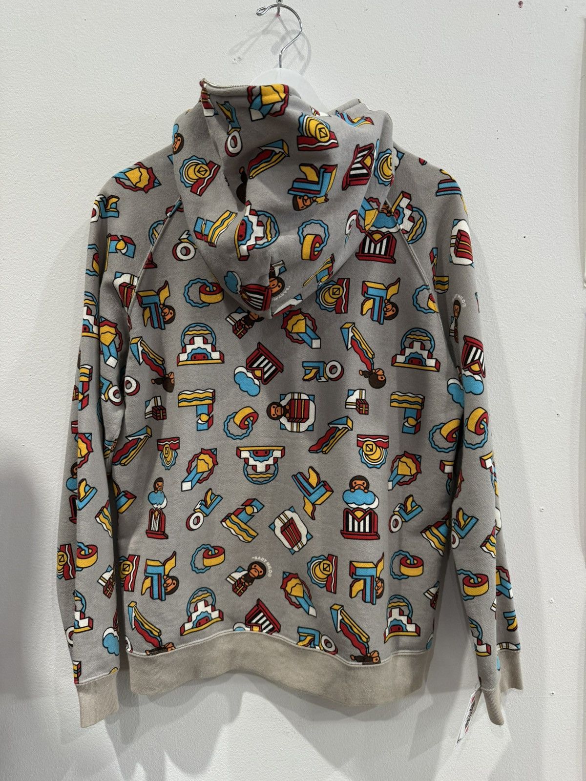 Bape Baby Milo All Over Print Full Zip Up Hoodie Size US M / EU 48-50 / 2 - 3 Thumbnail