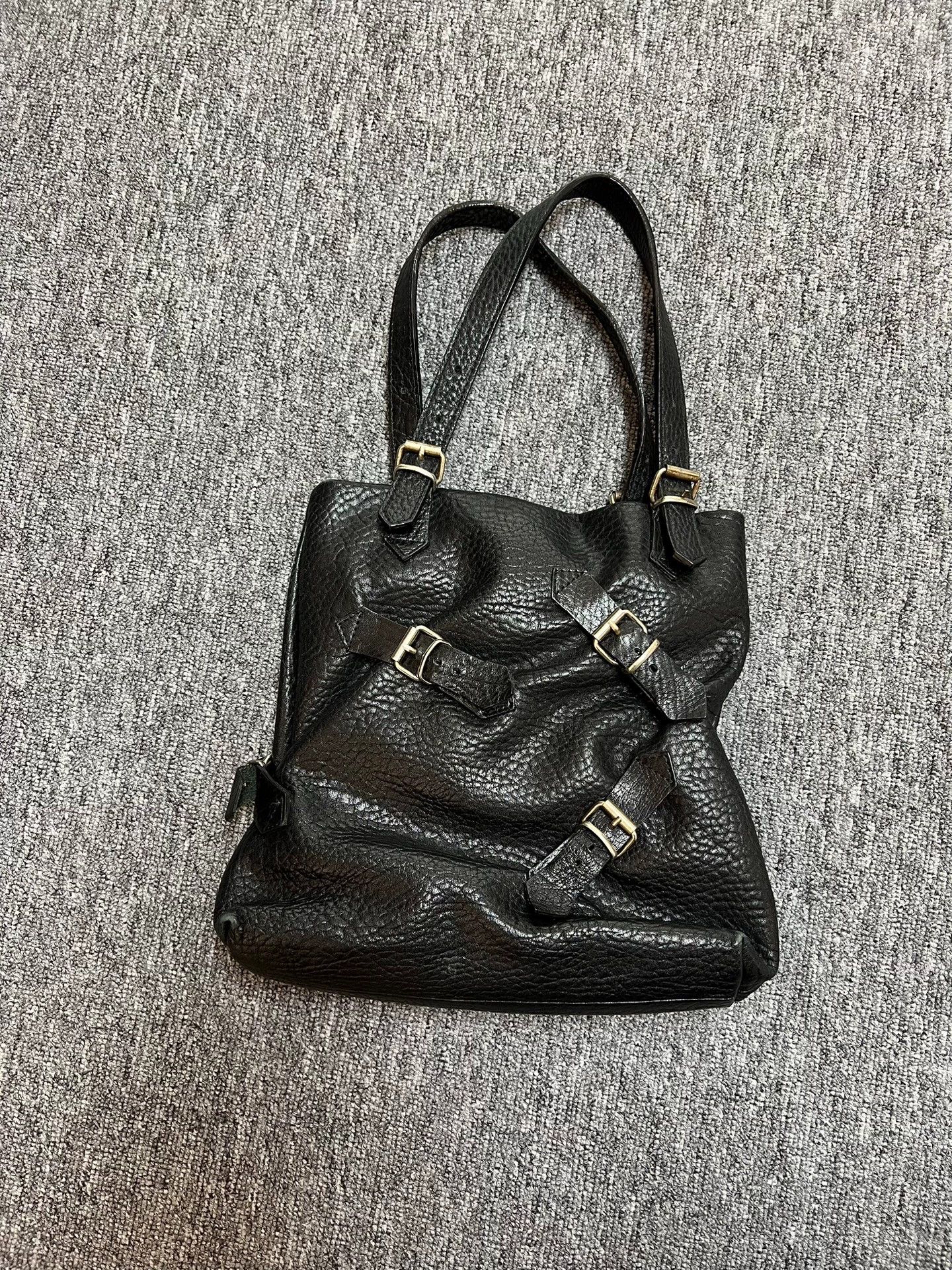 Ann Demeulemeester Vintage AD Strappy Leather Handbag Free Size Size ONE SIZE - 6 Thumbnail