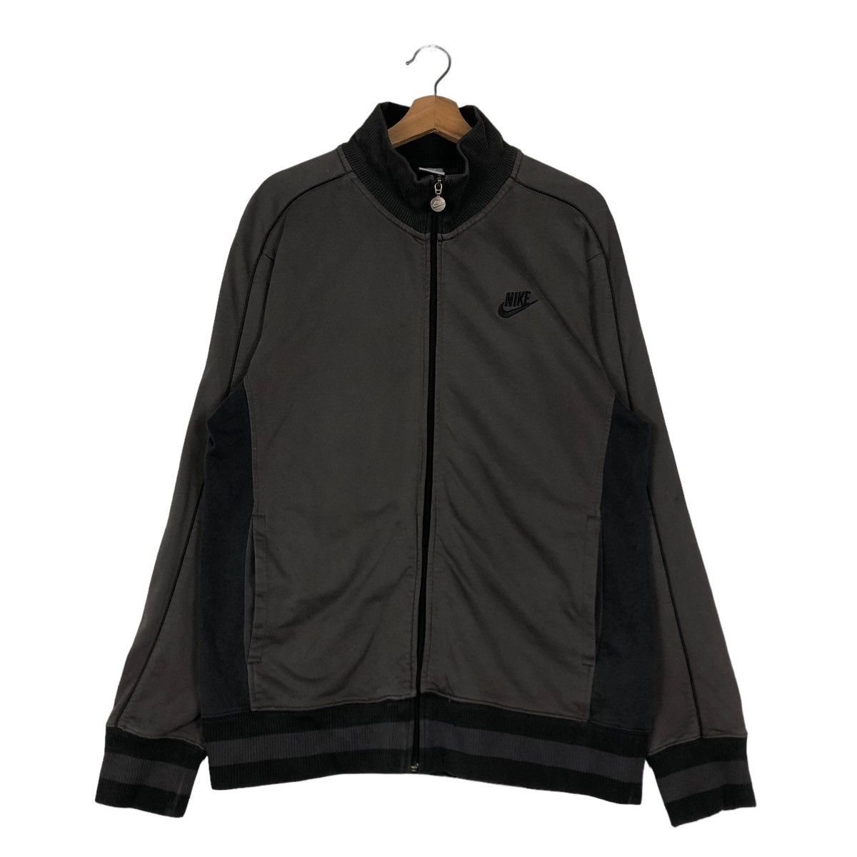 Japanese Brand 🔥Vintage Bomber Jacket Nike Running Size US XL / EU 56 / 4 - 1 Thumbnail