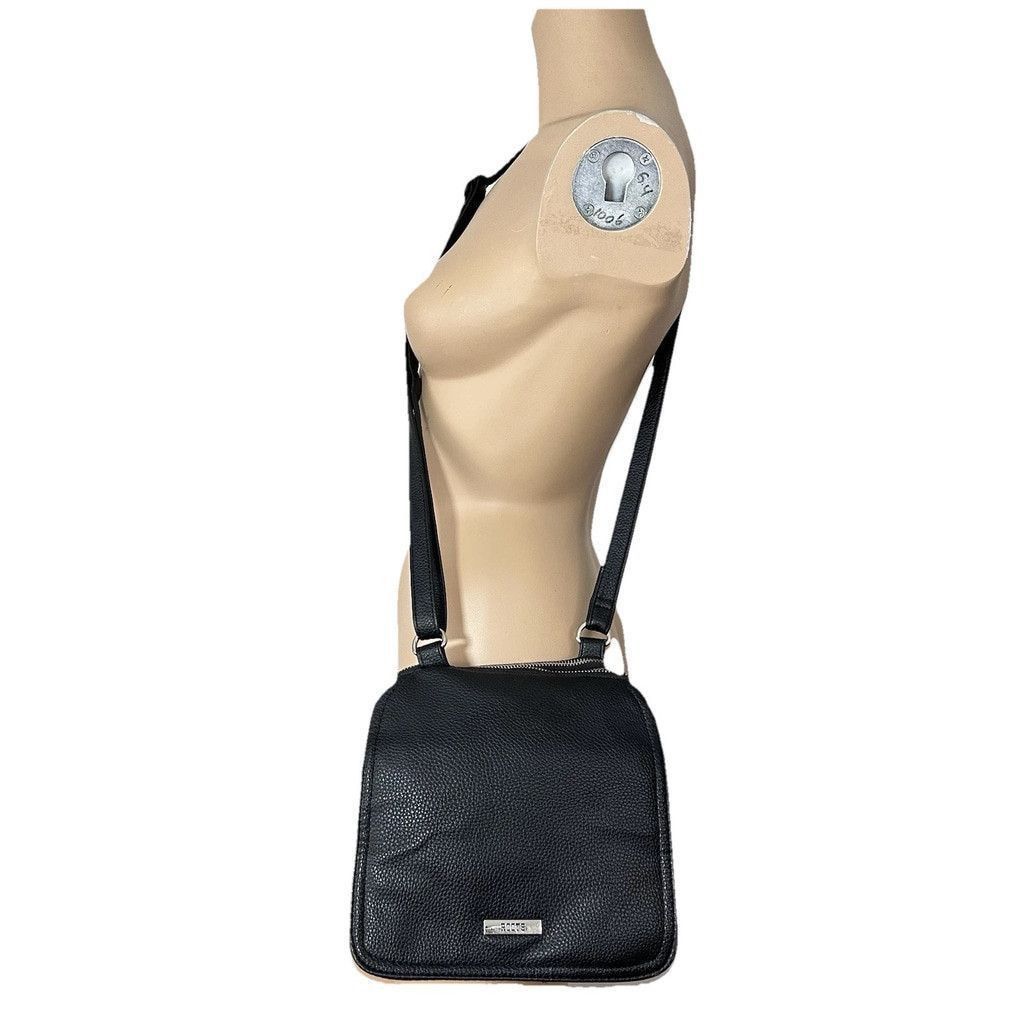 Roots Vtg Roots Triple Zip Compartment Faux Leather Crossbody Bag Size ONE SIZE - 8 Thumbnail