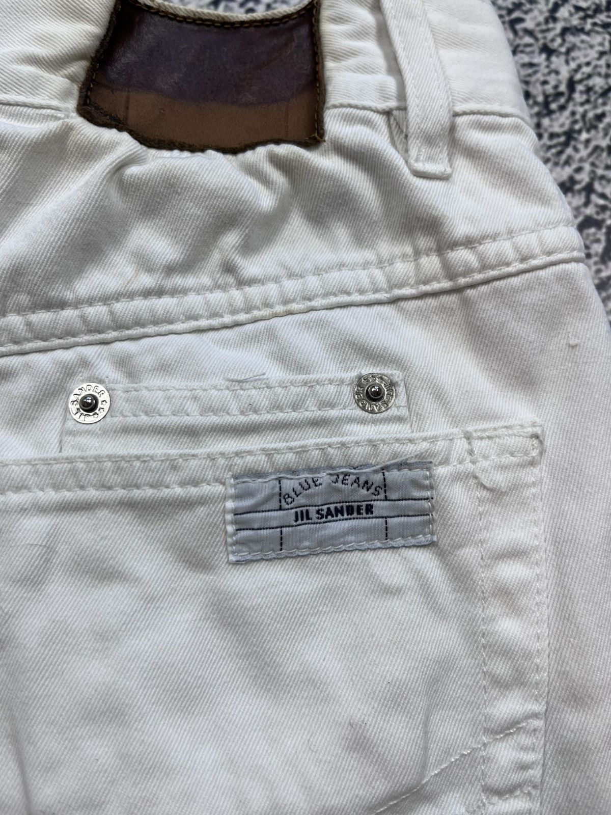 Jil Sander Vintage Y2K Jil Sander crop denim shorts size 40 Size 27" / US 4 / IT 40 - 11 Thumbnail