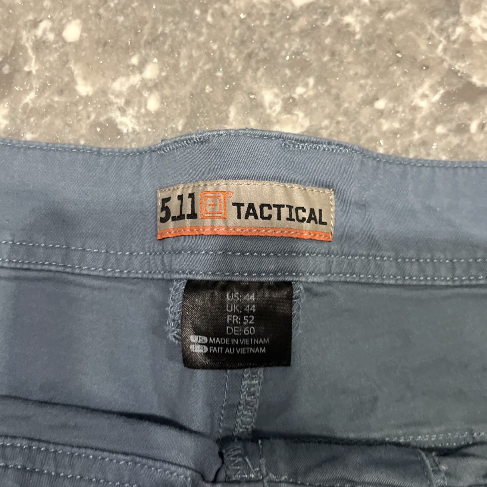 Vintage 5.11 Tactical Cargo Shorts Men Light Blue Cotton Size 44 Regular Mens Size US 44 / EU 60 - 2 Thumbnail