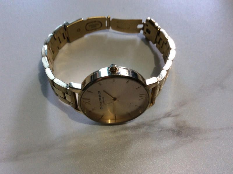 Designer Olivia ladies gold dial stainless steel watch Size ONE SIZE - 1 Thumbnail