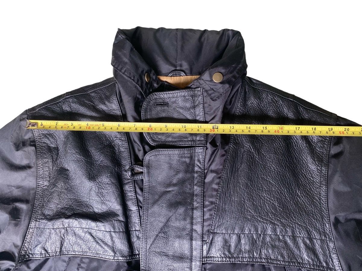Grassroots California × If Only Was True × Vintage Vintage GRASS ROOST Leather Nylon Jacket Size US M / EU 48-50 / 2 - 24 Thumbnail