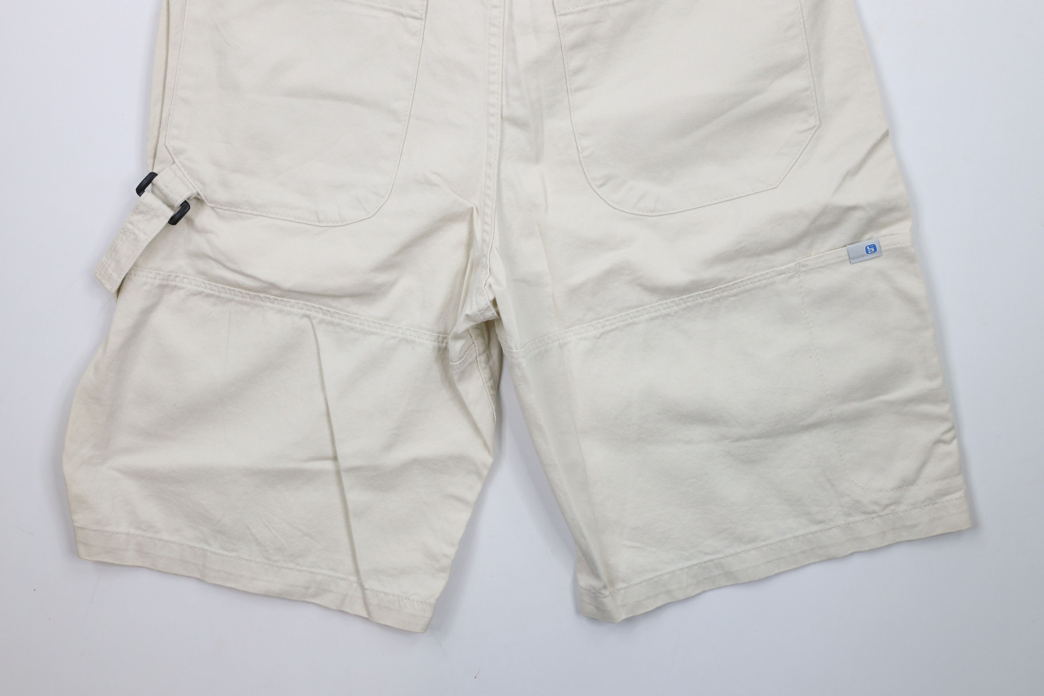 Levi's × Vintage Deadstock Vintage Y2K 2000 Levis L2 Shorts Beige Cotton Size US 34 / EU 50 - 11 Thumbnail