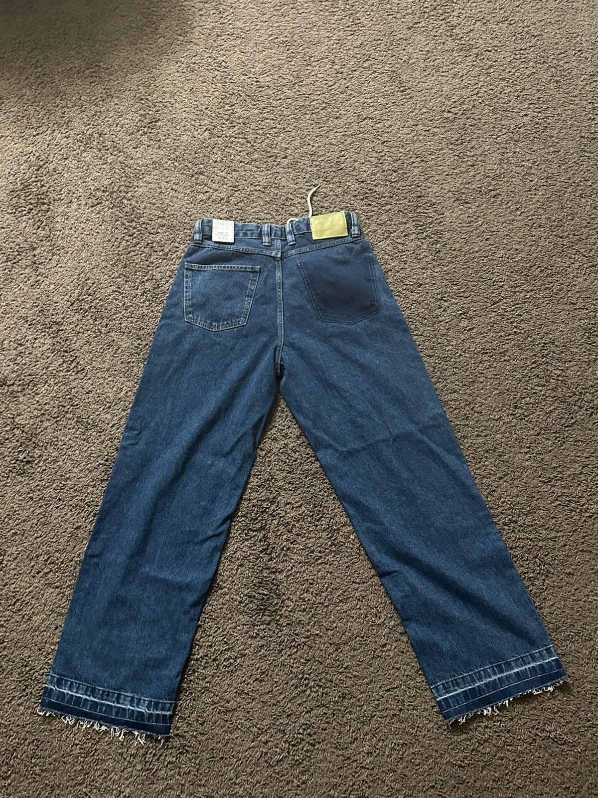 Zara Zara Baggy Blue Jeans Size US 31 - 3 Thumbnail