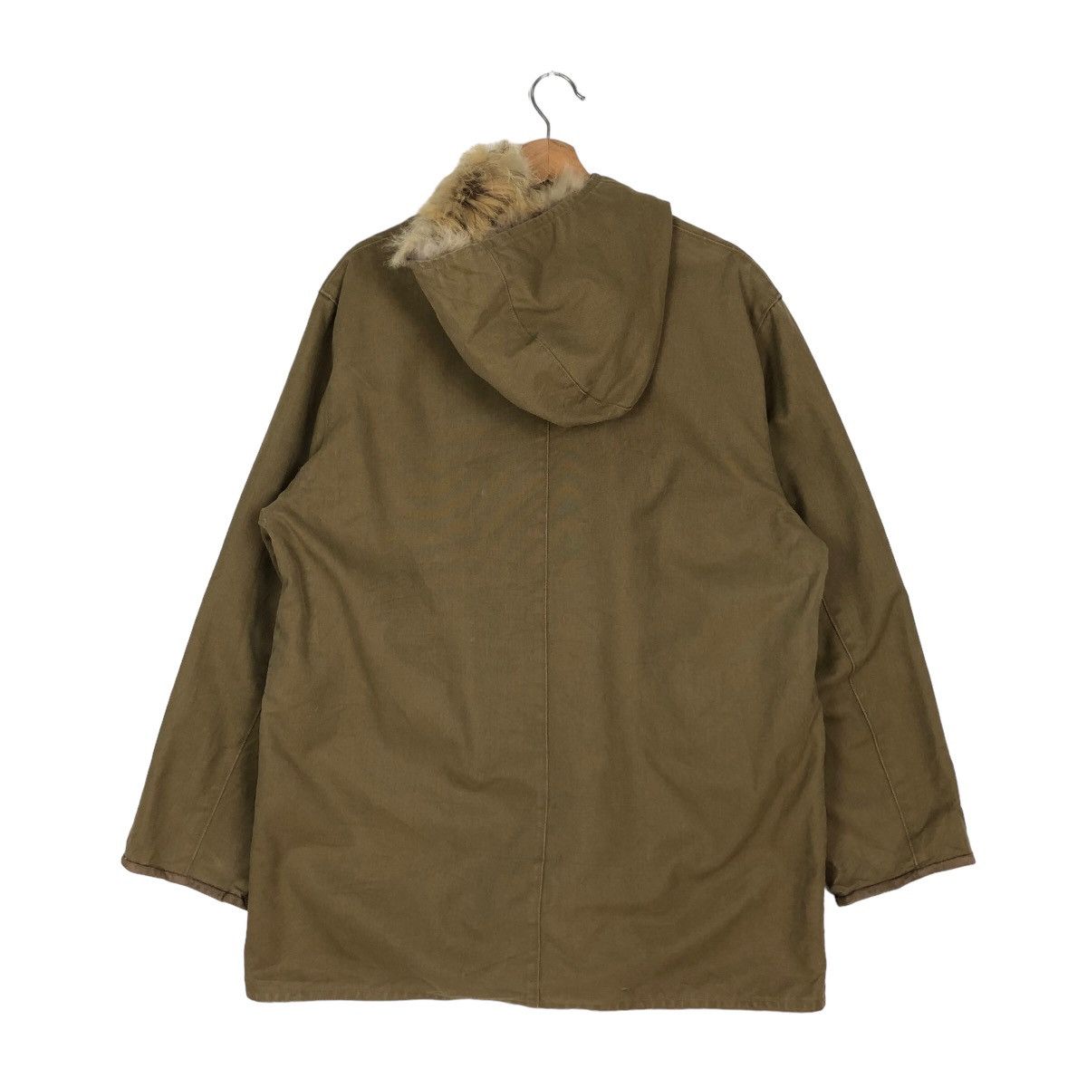 Japanese Brand 🔥RARE MOHAIR HOODIE CHORE JACKET EDIFICE VETEMENTS Size US M / EU 48-50 / 2 - 7 Thumbnail
