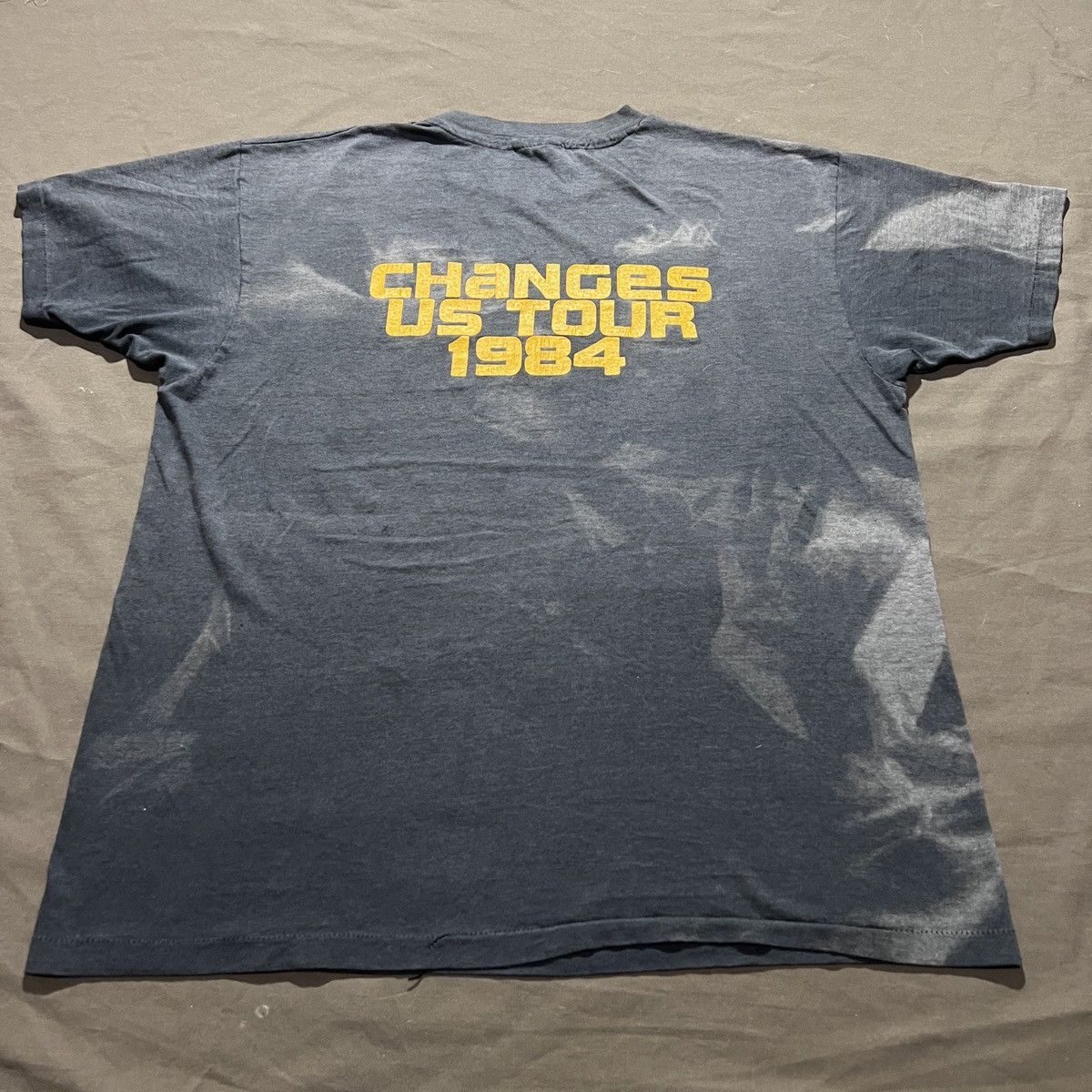 Band Tees Vintage 80s Yes Changes US Tour 1984 Progressive rock Faded Size US XL / EU 56 / 4 - 10 Thumbnail