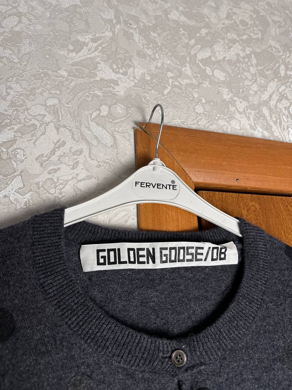Golden Goose Golden Goose Deluxe Brand Wool Cropped Cardigan Polka Dot Size M / US 6-8 / IT 42-44 - 8 Thumbnail