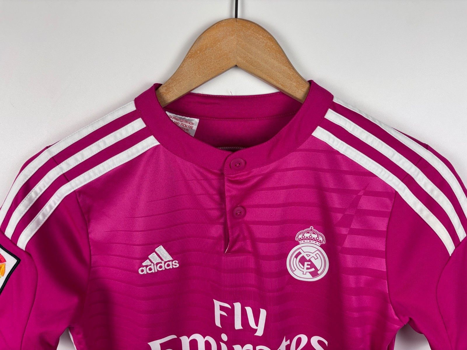 Adidas Real Madrid 2014-15 Away Football Jersey Adidas BOYS 11-12Y Size US XXS / EU 40 - 2 Thumbnail