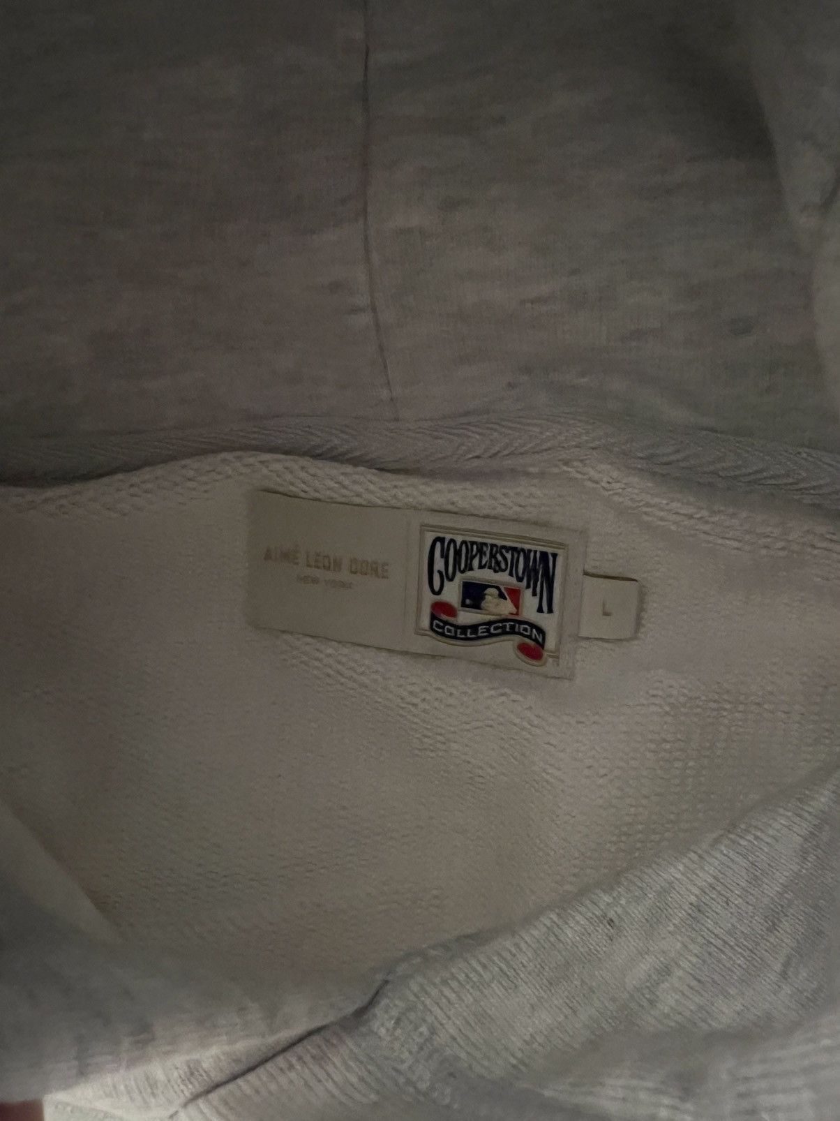 Aime Leon Dore Aime Leon Dore ALD / New York Mets Logo Hoodie Grey Sz Large Size US L / EU 52-54 / 3 - 9 Thumbnail