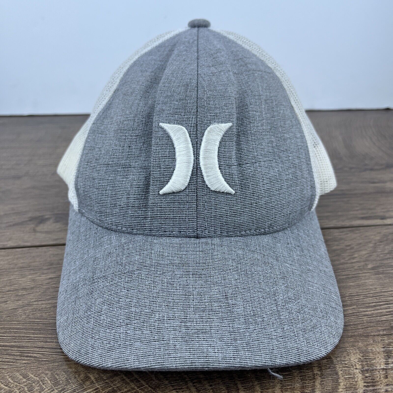 Hurley Hurley Gray Hat Snapback Gray Hat Adjustable Adult Size Hat Size ONE SIZE - 2 Thumbnail