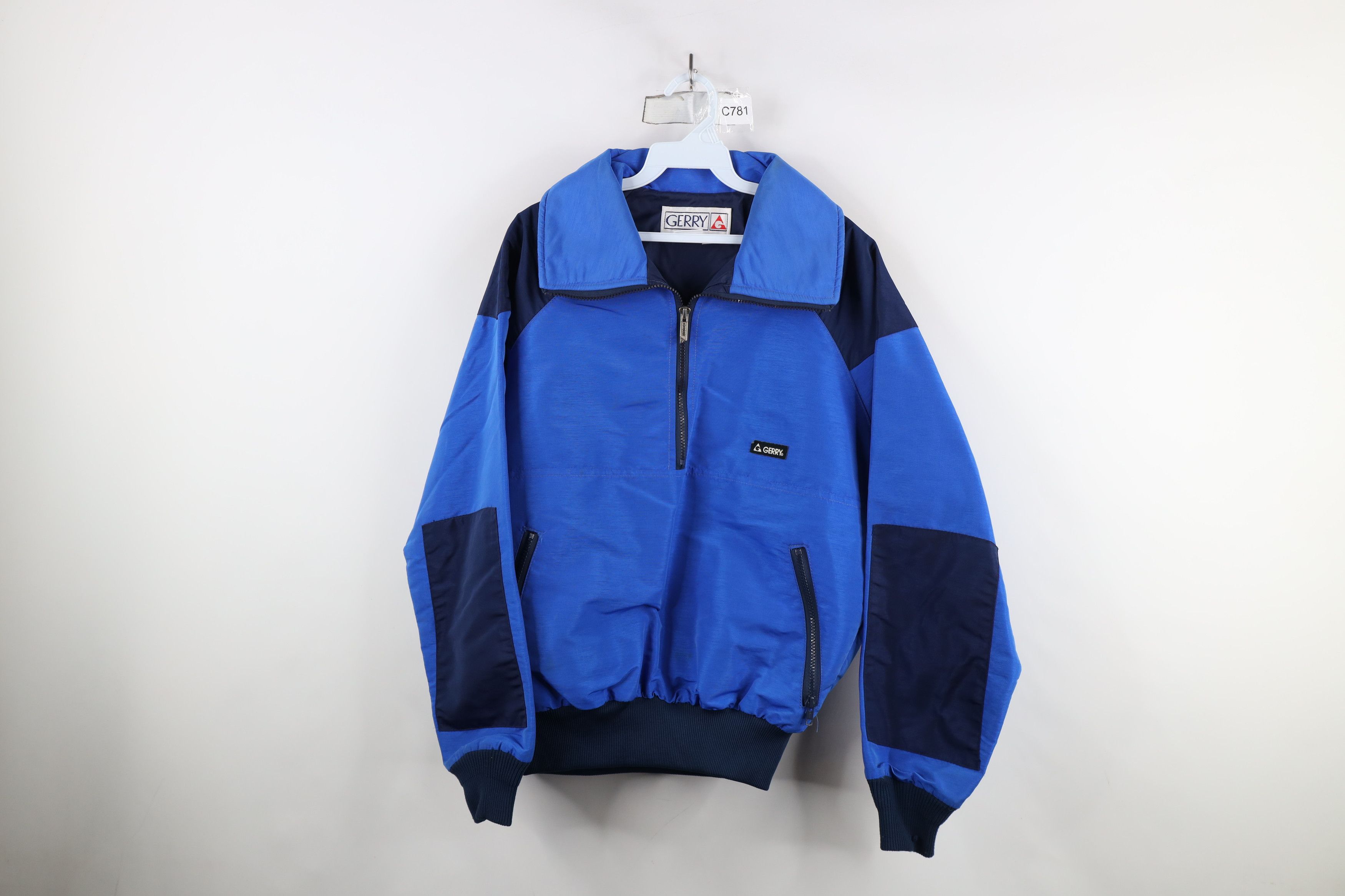 Vintage Vintage 80s 90s Streetwear Half Zip Pullover Jacket USA Size US M / EU 48-50 / 2 - 1 Thumbnail