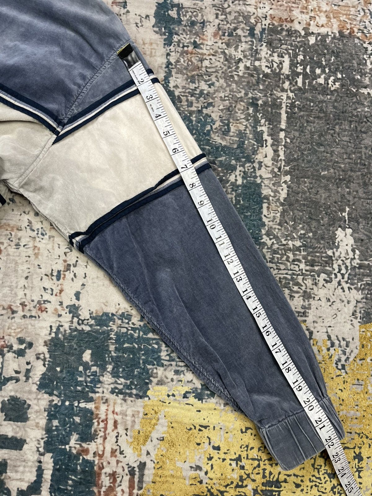 N.Hollywood Corduroy Swing Top Striped Jacket