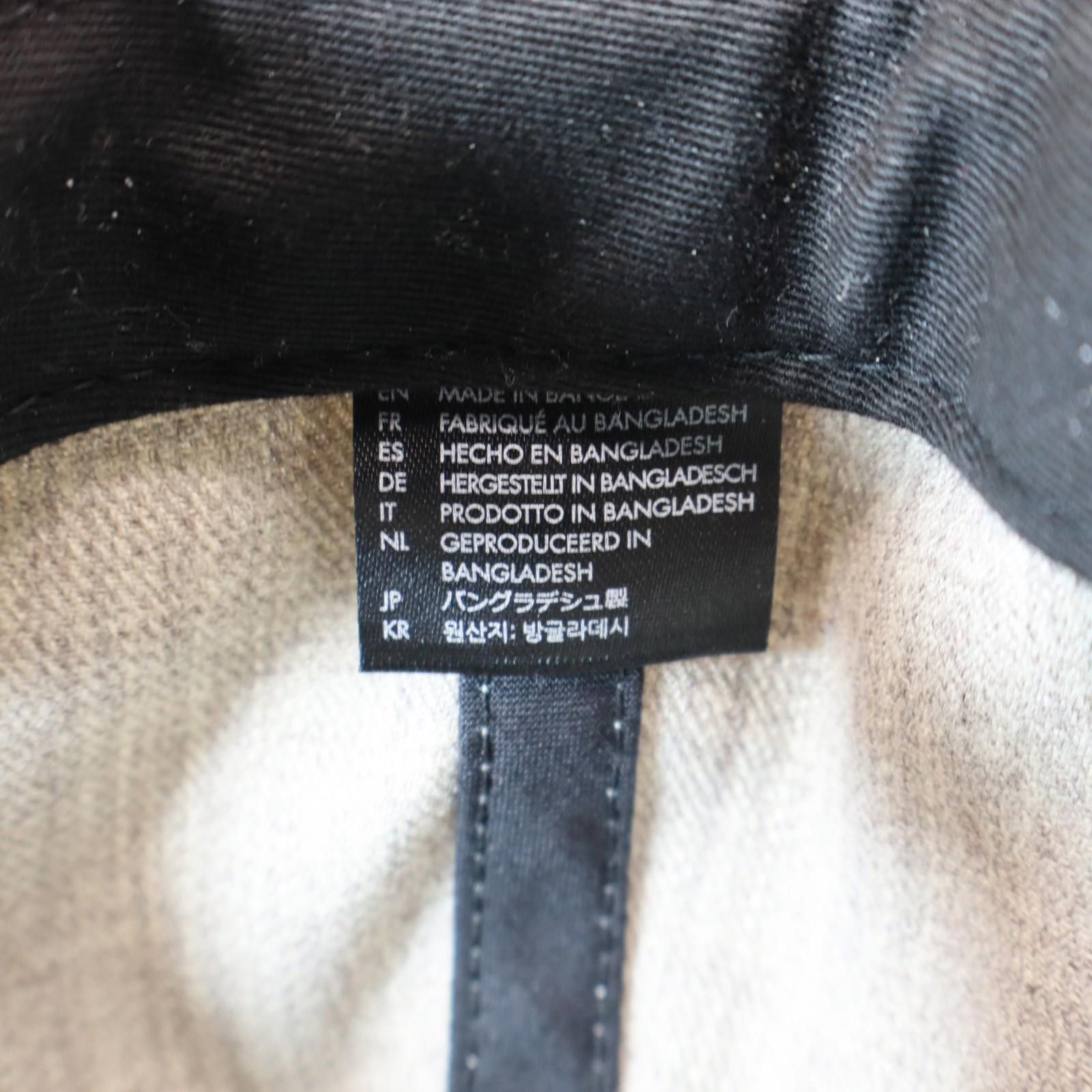 Off-White Brixton MFG Hat Cap SnapBack Black Grey Outdoors Patch Size ONE SIZE - 8 Thumbnail