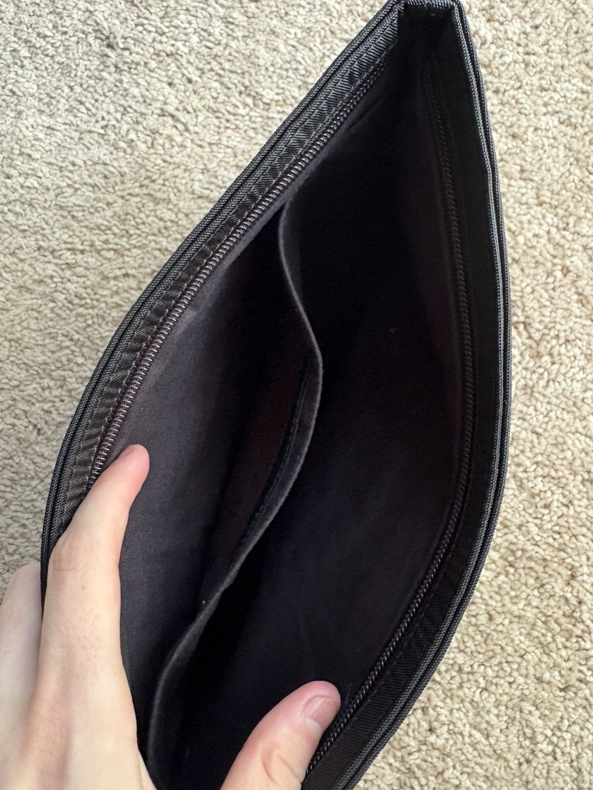 Balenciaga Balenciaga You Are The World Clutch Bag Black Embroidered Size ONE SIZE - 3 Thumbnail