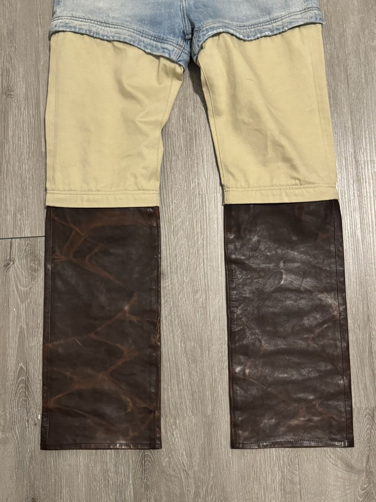 Balenciaga Balenciaga SS18 Leather Convertible Pants Size US 31 - 3 Thumbnail