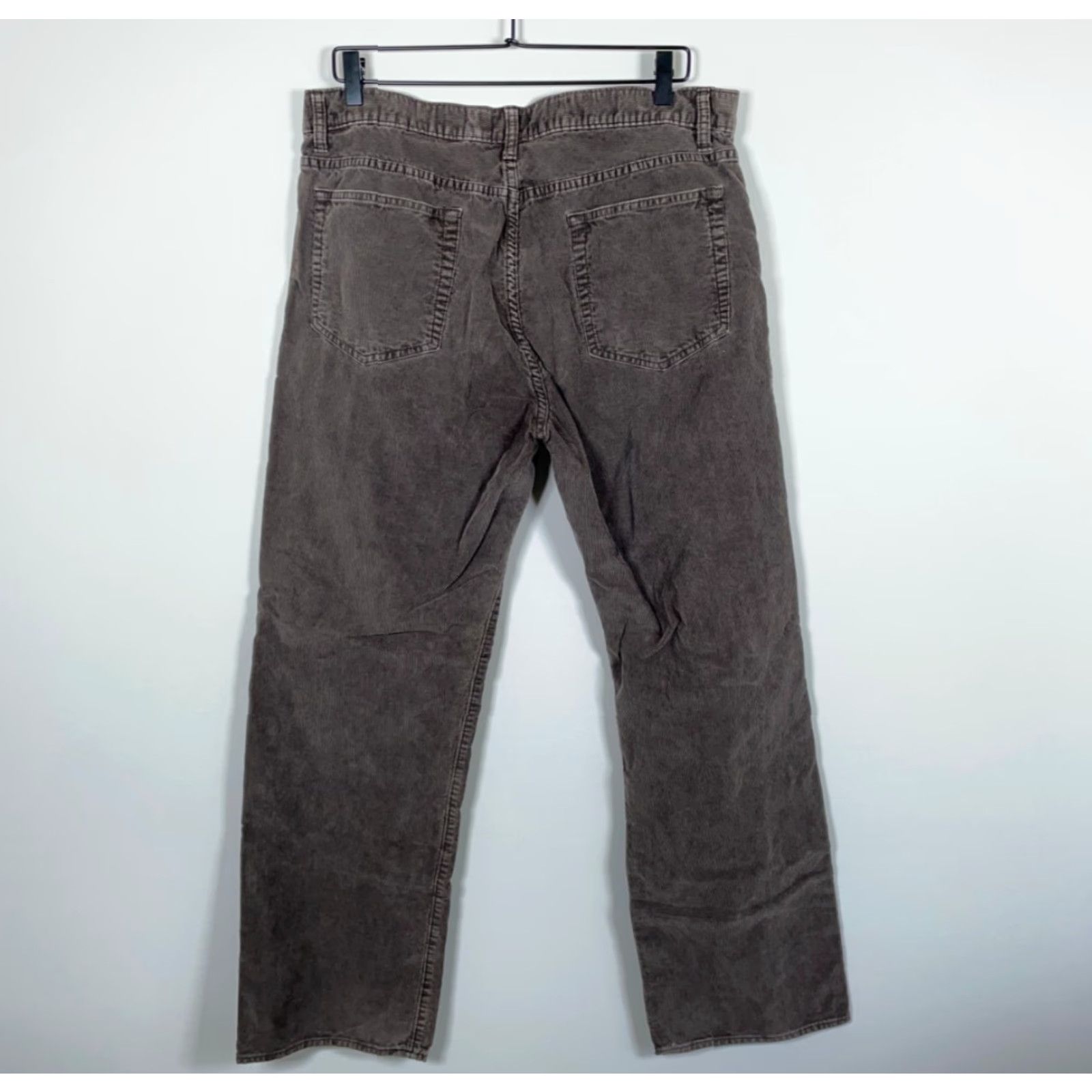 J.Crew J.CREW Pants Corduroy Relaxed Fit Brown Adult 36 x 32 Mid Rise Straight Leg Preppy Mens Size US 36 / EU 52 - 2 Thumbnail
