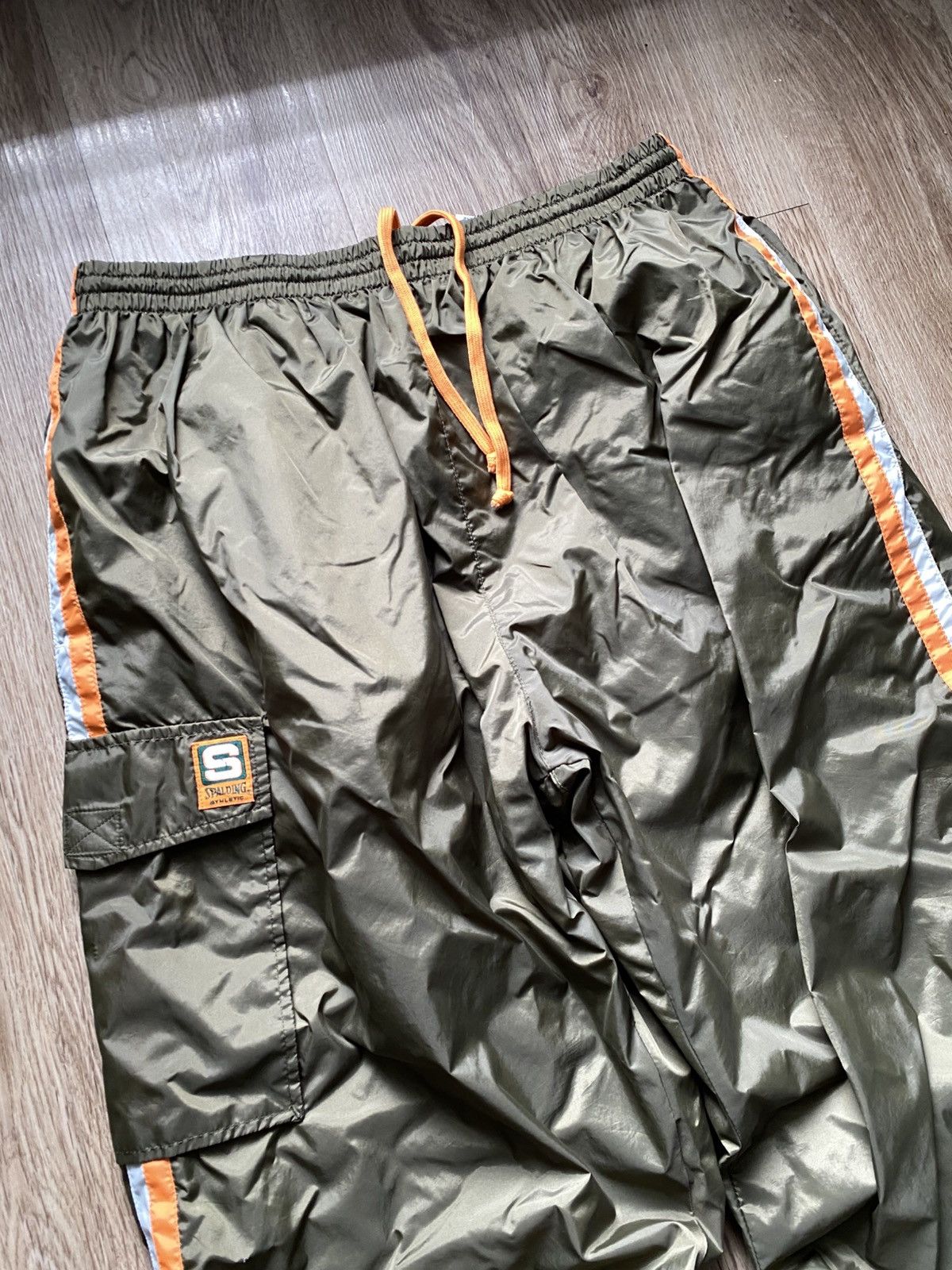 Spalding Vintage Spalding Y2K Baggy Track Pants Size US 36 / EU 52 - 4 Thumbnail