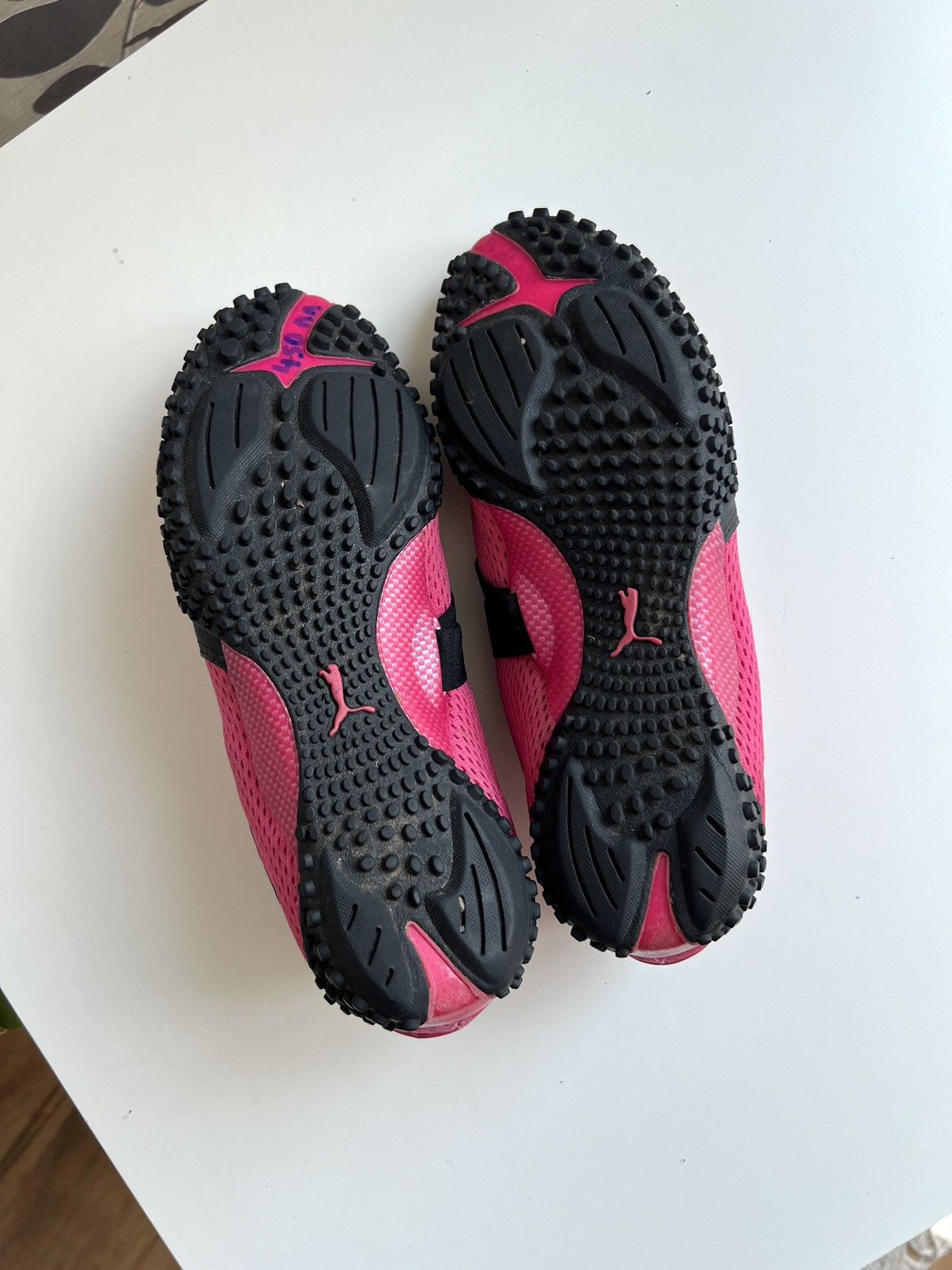 Puma Iconic Vintage Puma Mostro Pink Mesh 2005 OG MiuMiu Style Size US 8.5 / IT 38.5 - 14 Thumbnail