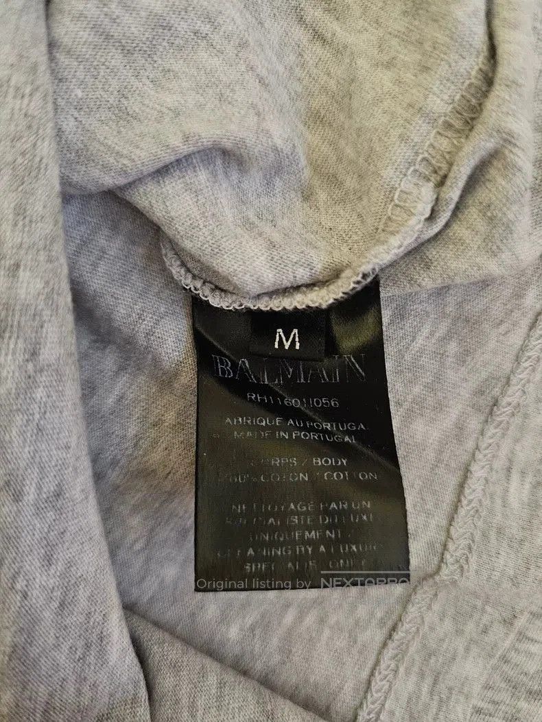 Balmain Balmain Men's Short Sleeve Logo T. Size US M / EU 48-50 / 2 - 5 Thumbnail