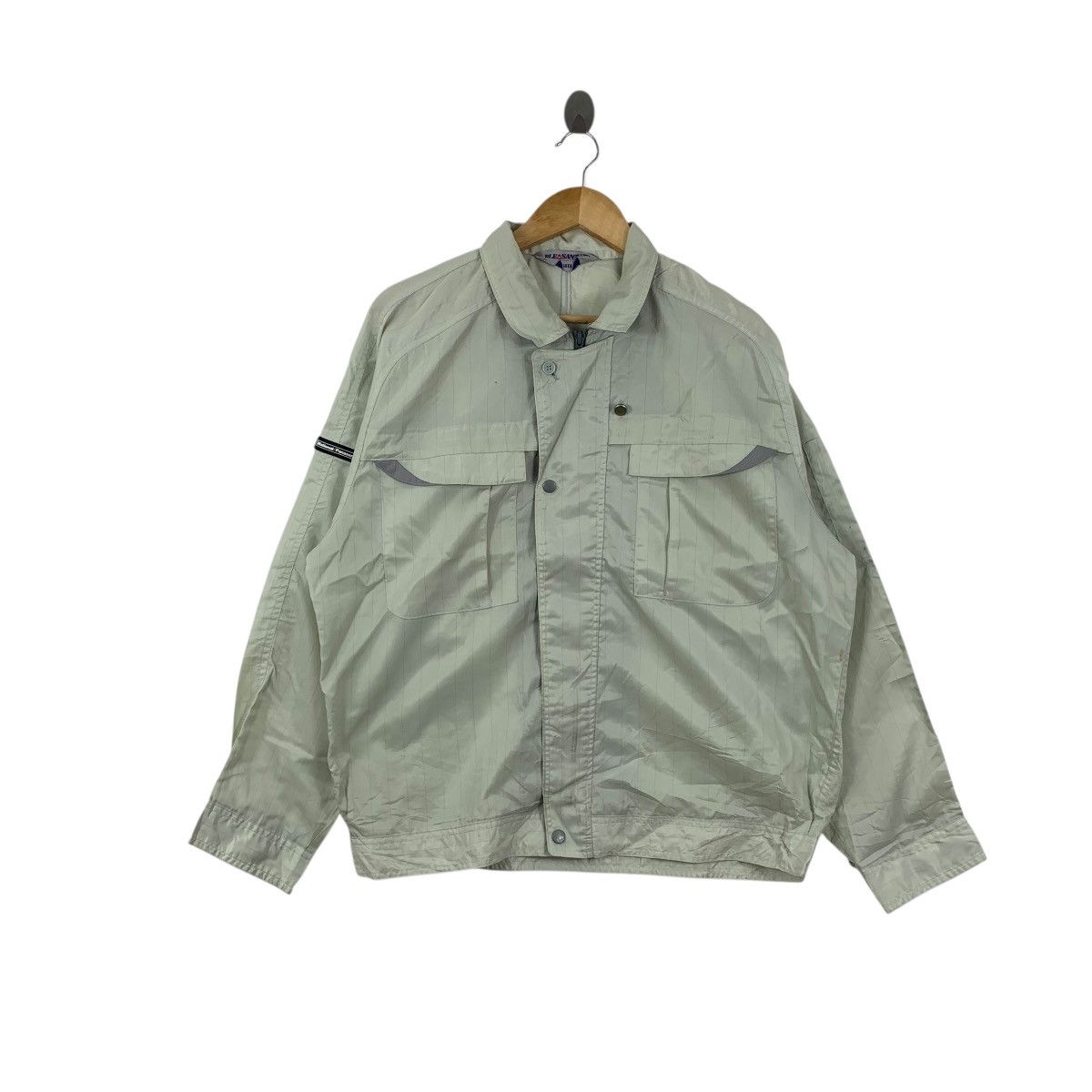 Vintage Vintage NATIONAL PANASONIC JAPAN Engineer Uniform Jacket Size US XXL / EU 58 / 5 - 1 Thumbnail