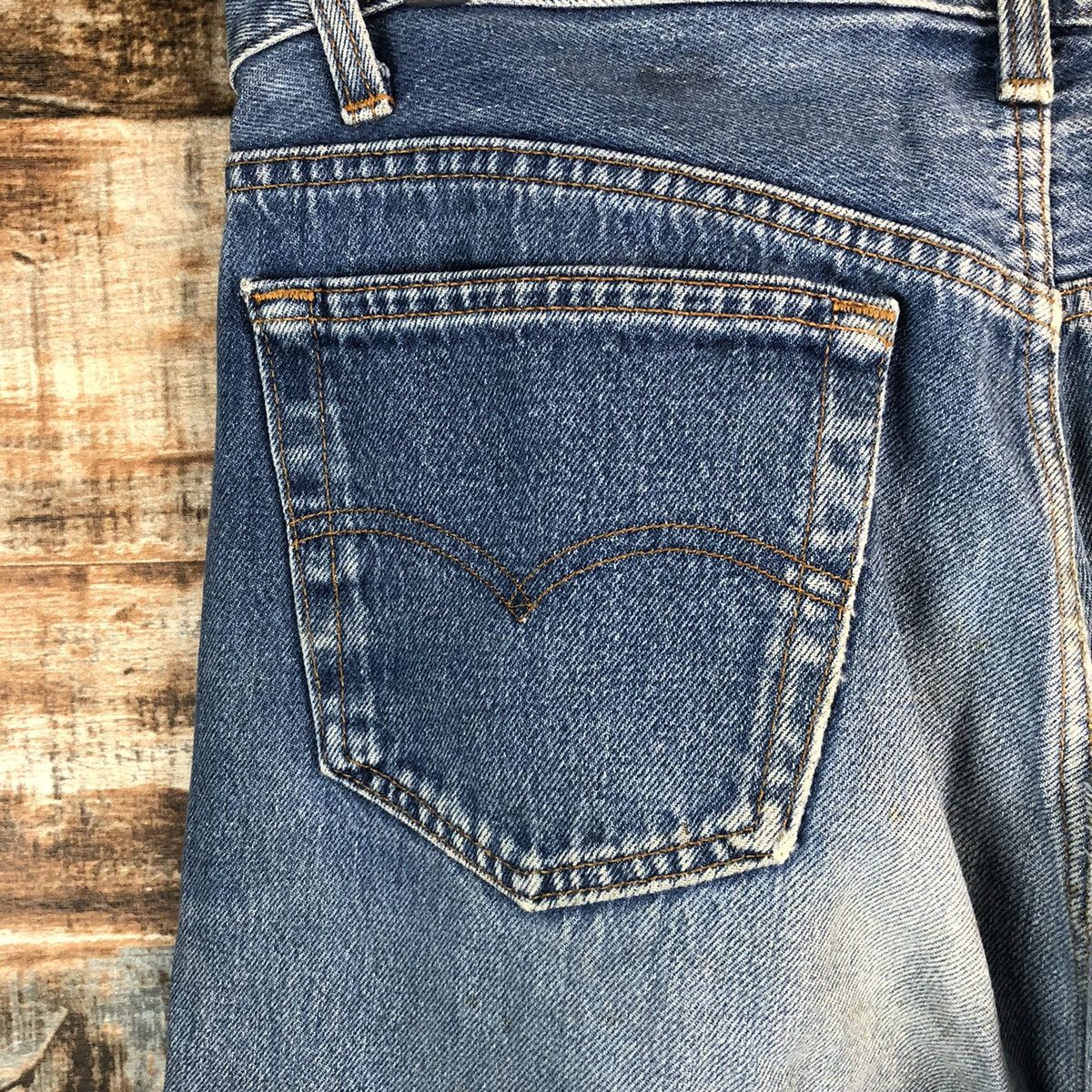 80' Levis vintage Blue Denim jeans Pants #A2612