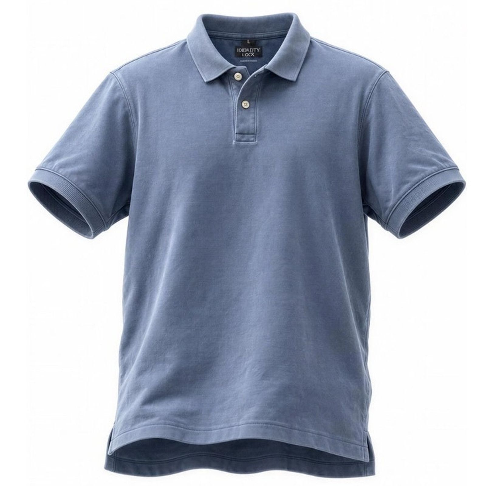 Lands' End Lands’ End Polo Shirt Kids Large Blue Short Sleeve Solid Size L / US 10 / IT 46 - 1 Thumbnail