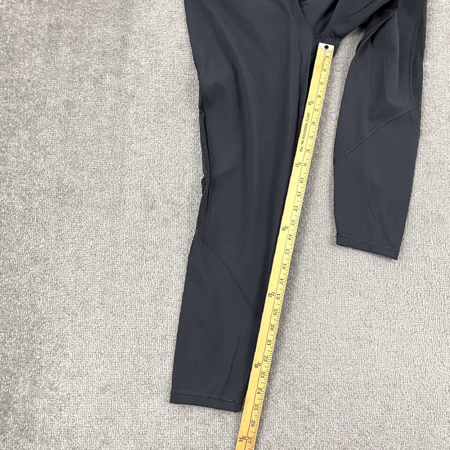 Lululemon Lululemon Revitalize Tight Womens Sz 10 x 25" Gray Active Fitness Yoga W5AI6S Size ONE SIZE - 6 Thumbnail