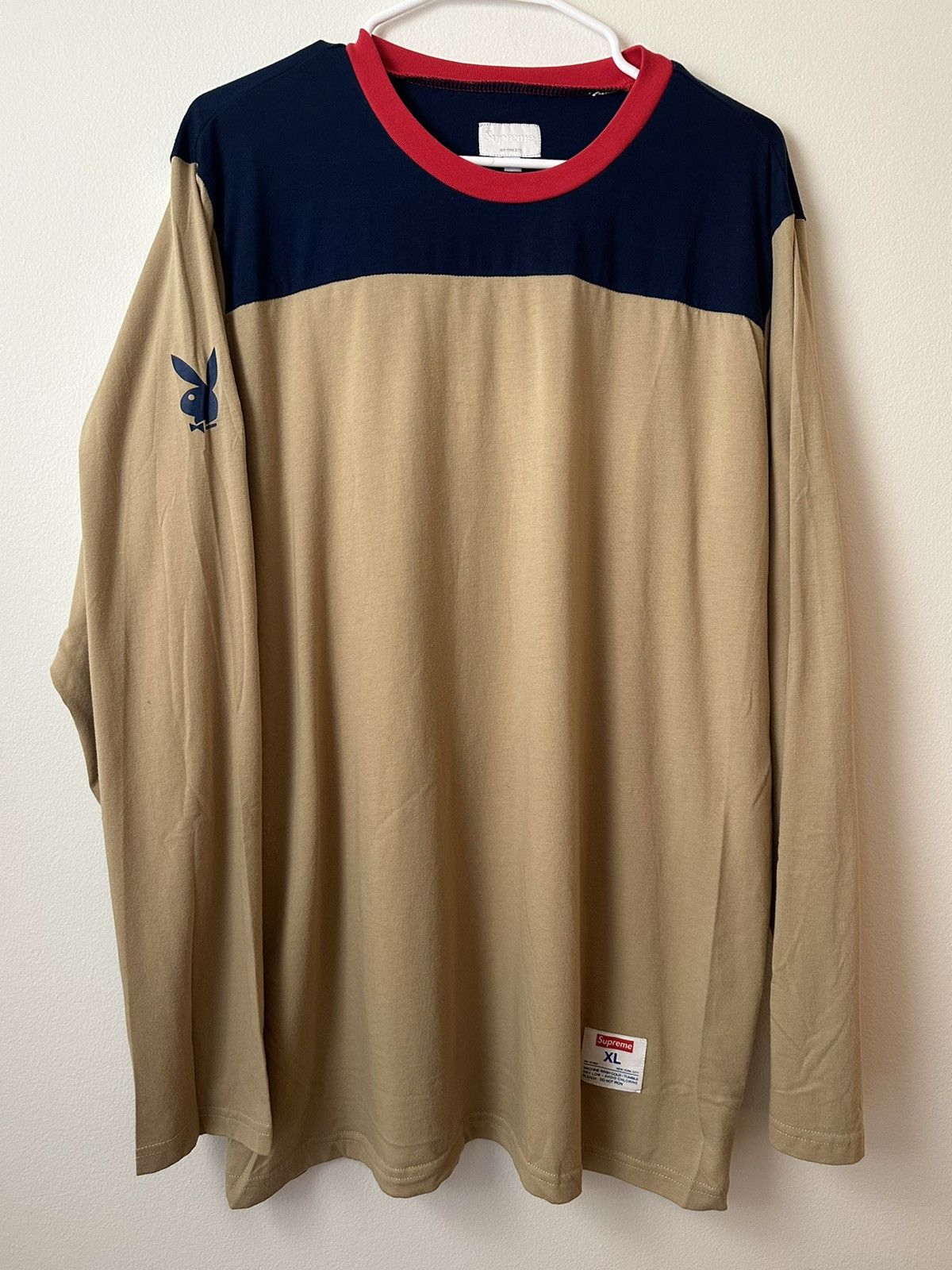 Supreme Supreme Playboy L/S Football Top Tee Size US XL / EU 56 / 4 - 1 Thumbnail