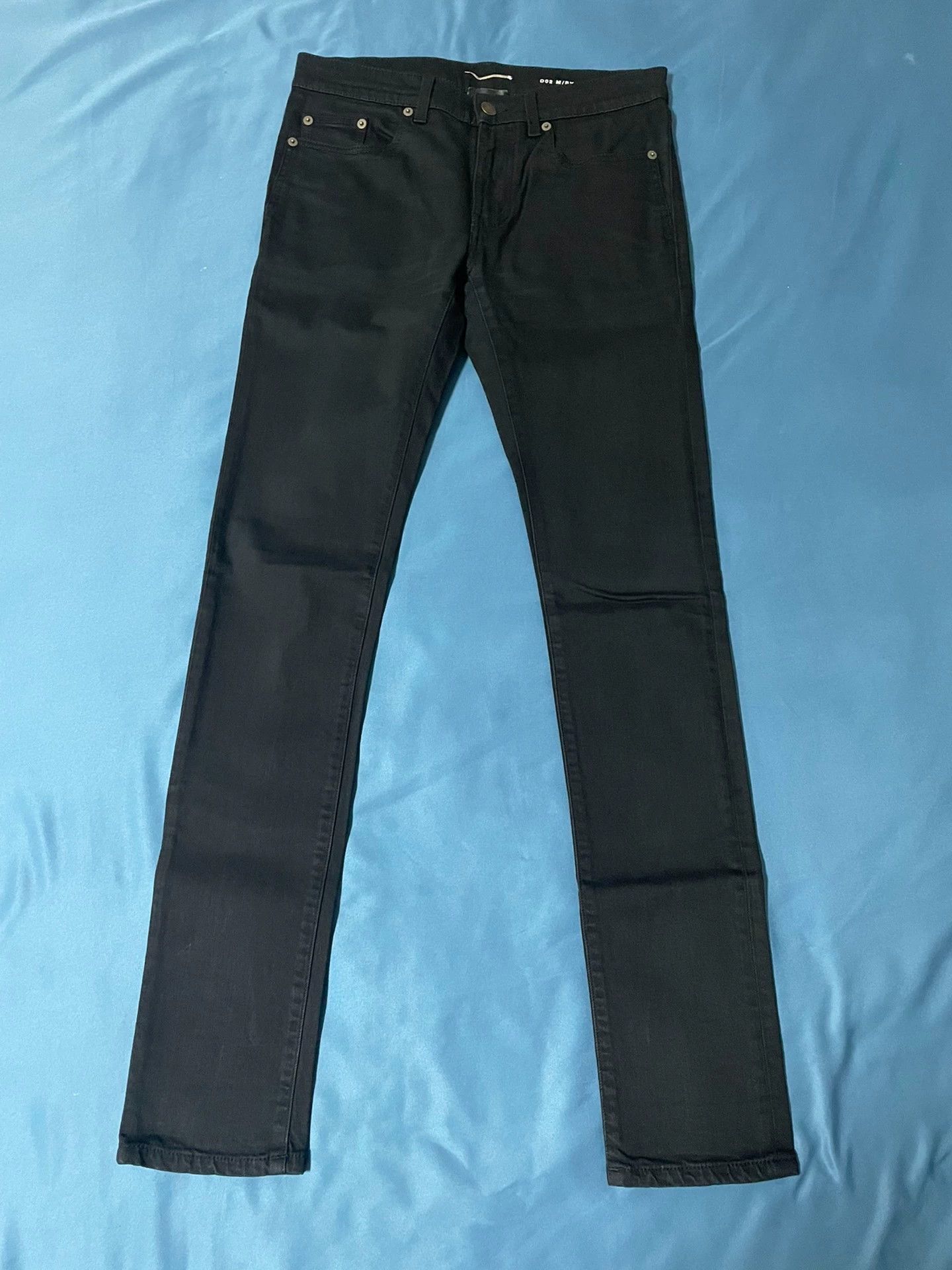 Saint Laurent Paris Saint Laurent Paris Black Classic Jeans Size US 30 / EU 46 - 1 Thumbnail