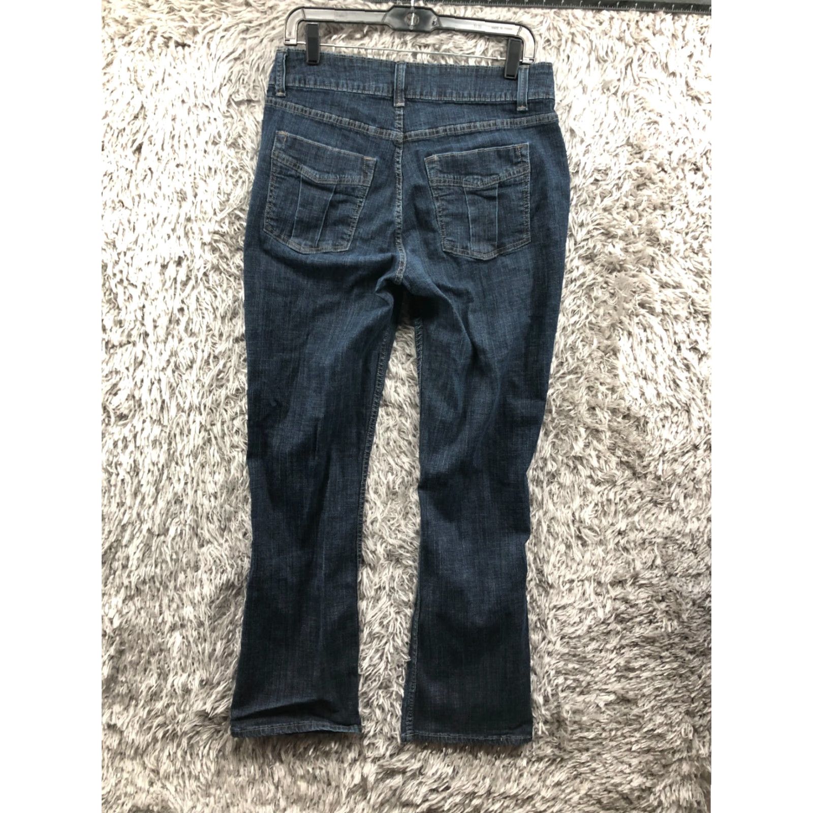 Lee Lee Riders Bootcut Jeans Size 12 Womens Dark Wash Blue Size 34" / US 12 / IT 48 - 5 Thumbnail