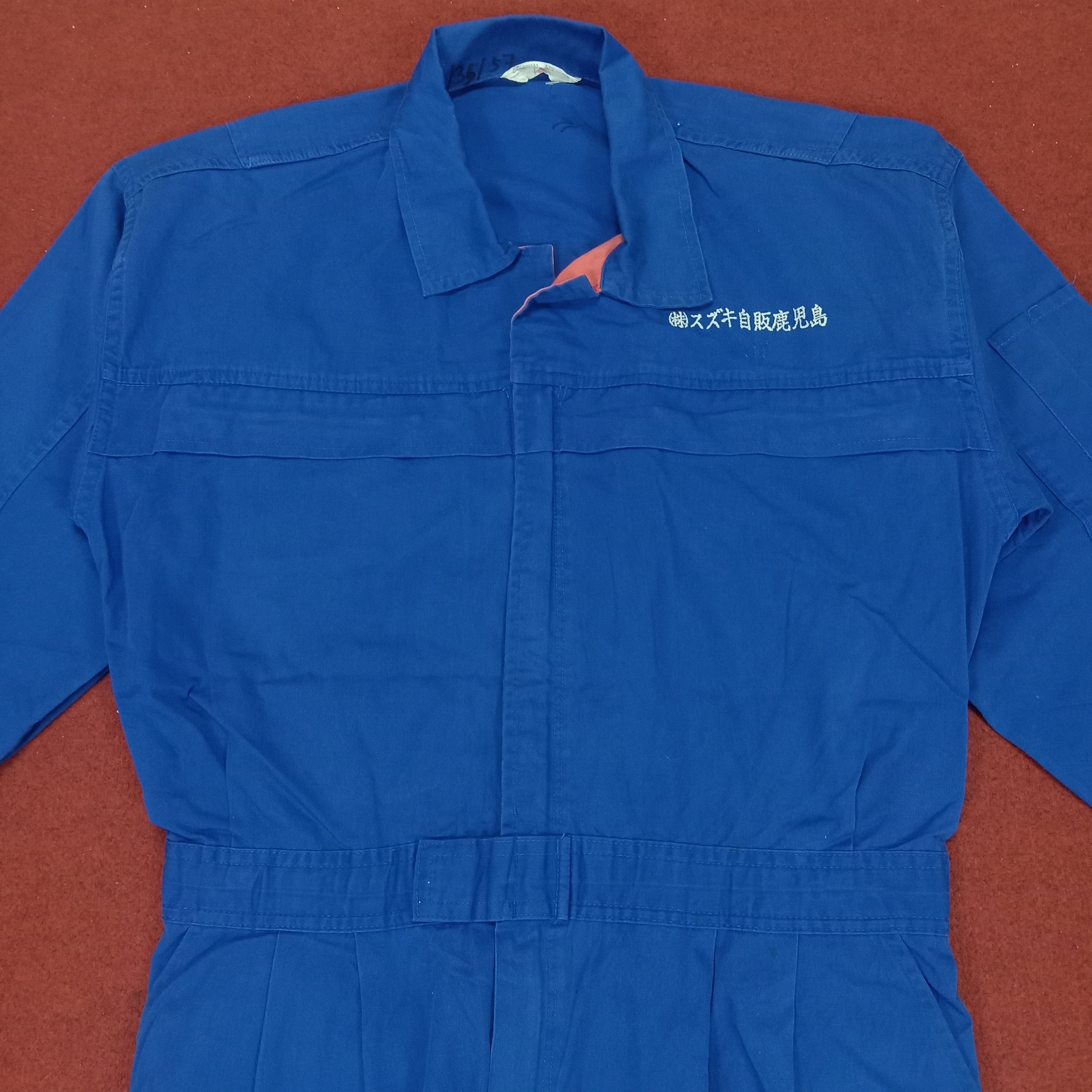 Japanese Brand × Vintage Suzuki Technical Staff Racing Style Team Coverall Jacket Size US M / EU 48-50 / 2 - 8 Thumbnail