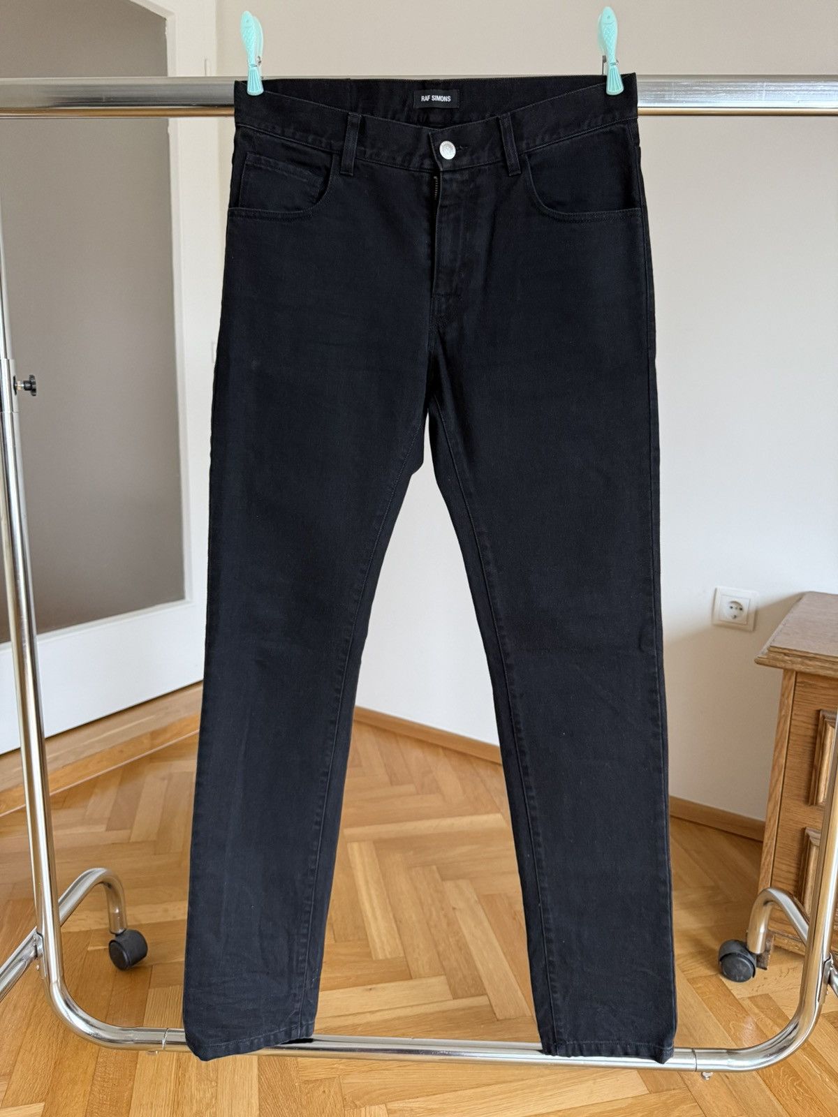 Raf simons walk with me tape classic jeans