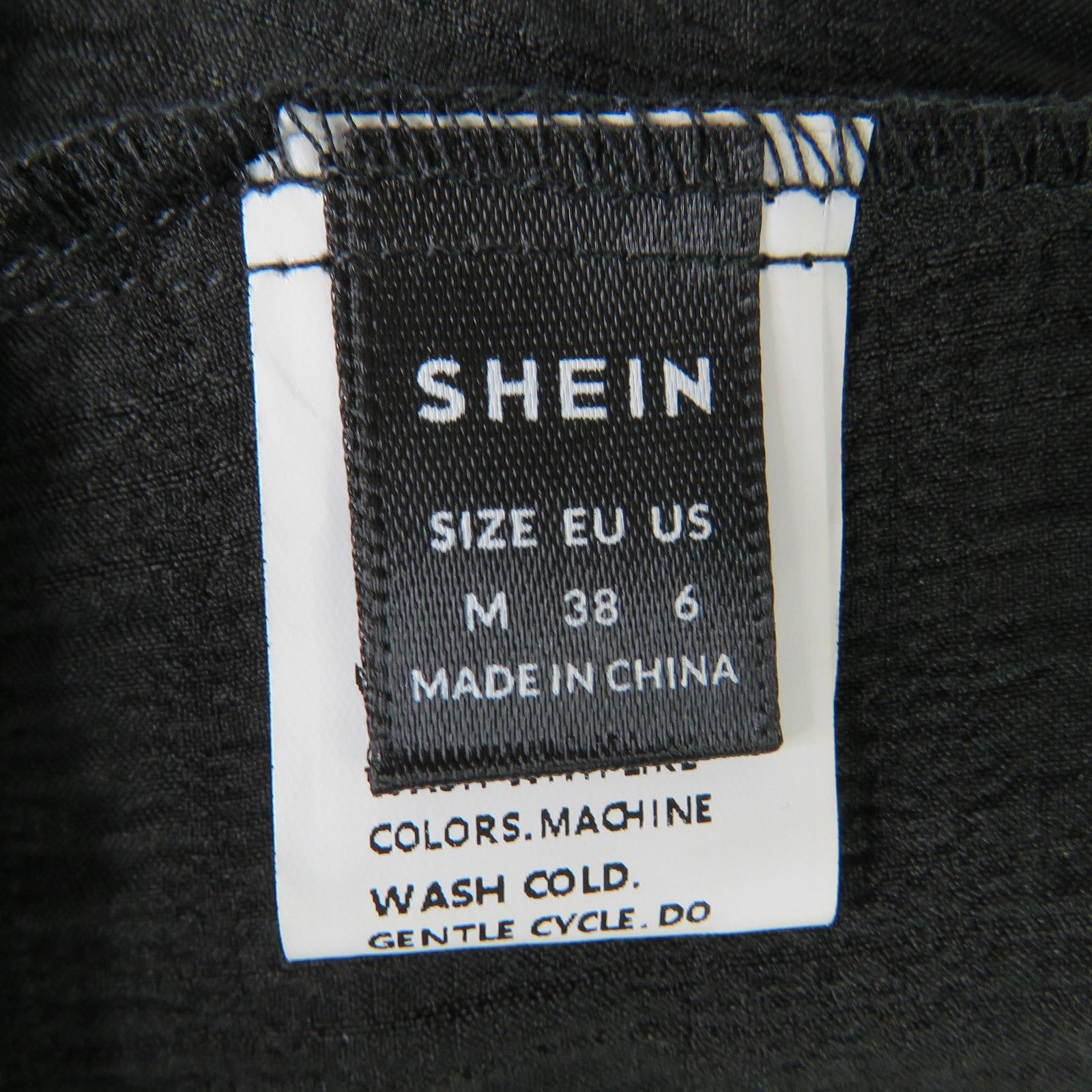 Shein Shein Black Long Dress V Neck Cross Back Adjustable Straps M Size M / US 6-8 / IT 42-44 - 5 Thumbnail