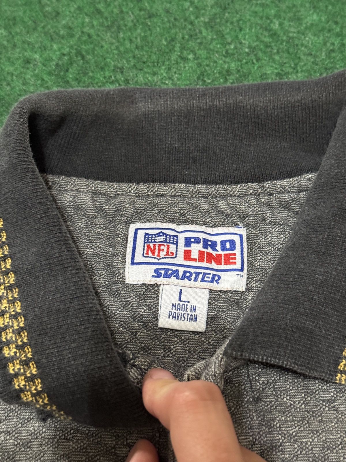 Starter Vintage 90s Pittsburgh Steelers NFL Pro Line Starter Polo Size US XL / EU 56 / 4 - 5 Thumbnail