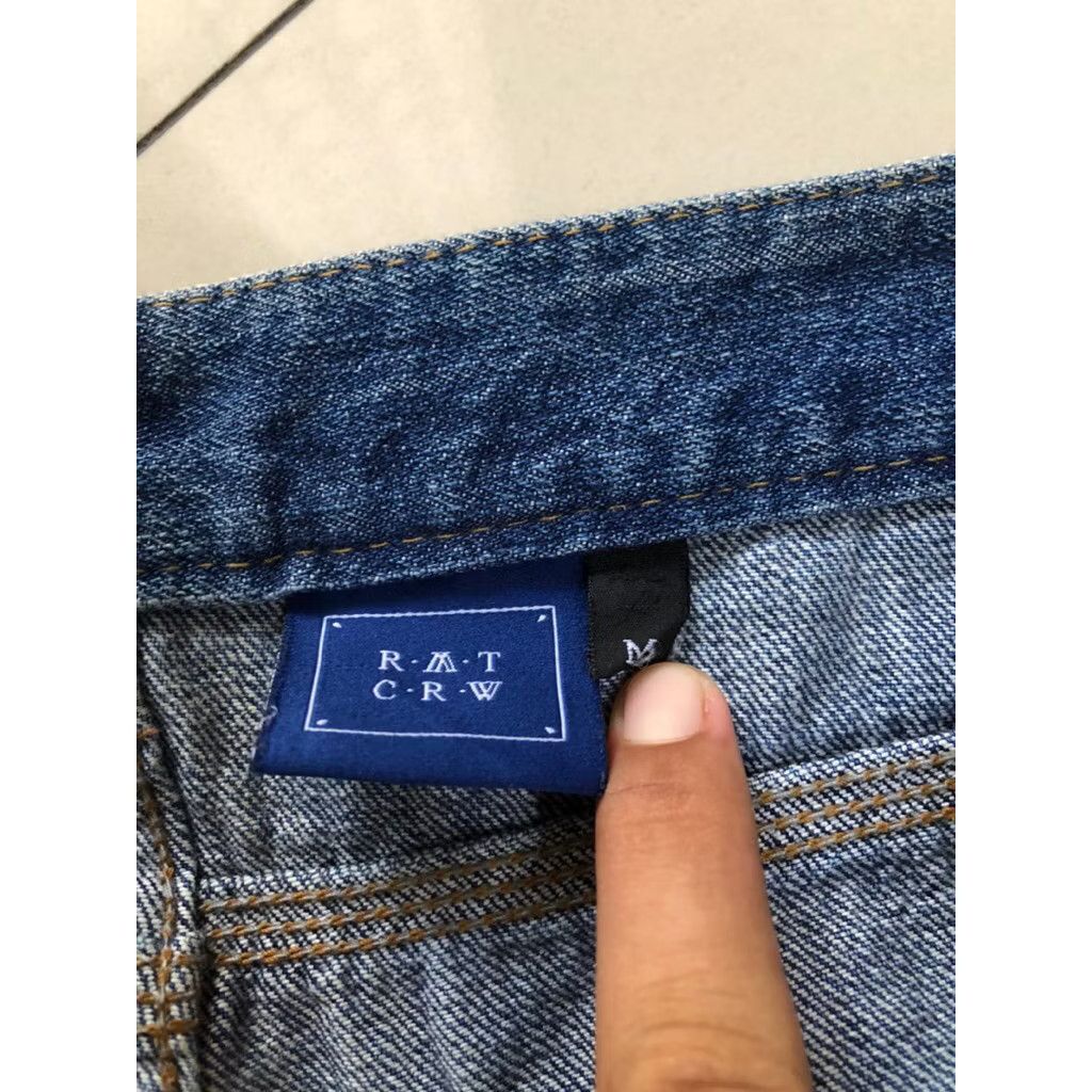 Beauty Beast × Hysteric Glamour distressed japanese denim reworked sashiko Size US 31 - 4 Thumbnail