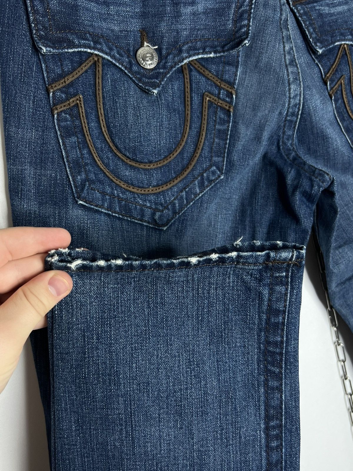 True Religion True Religion Crazy Denim Jeans Rare Japanese Y2K Size US 34 / EU 50 - 5 Thumbnail
