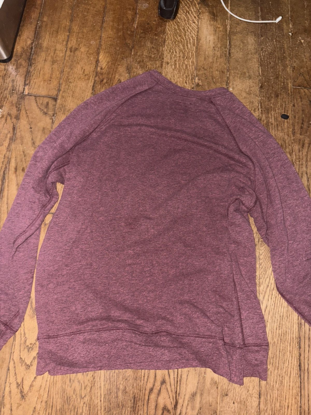 Huf Huf long sleeve red faded crew neck sweater Size US L / EU 52-54 / 3 - 5 Thumbnail