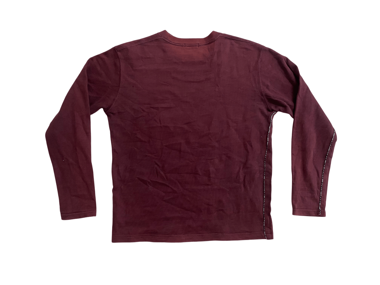 Burberry Distressed Sun Faded Burberry Crewneck Sweater Size US M / EU 48-50 / 2 - 2 Thumbnail