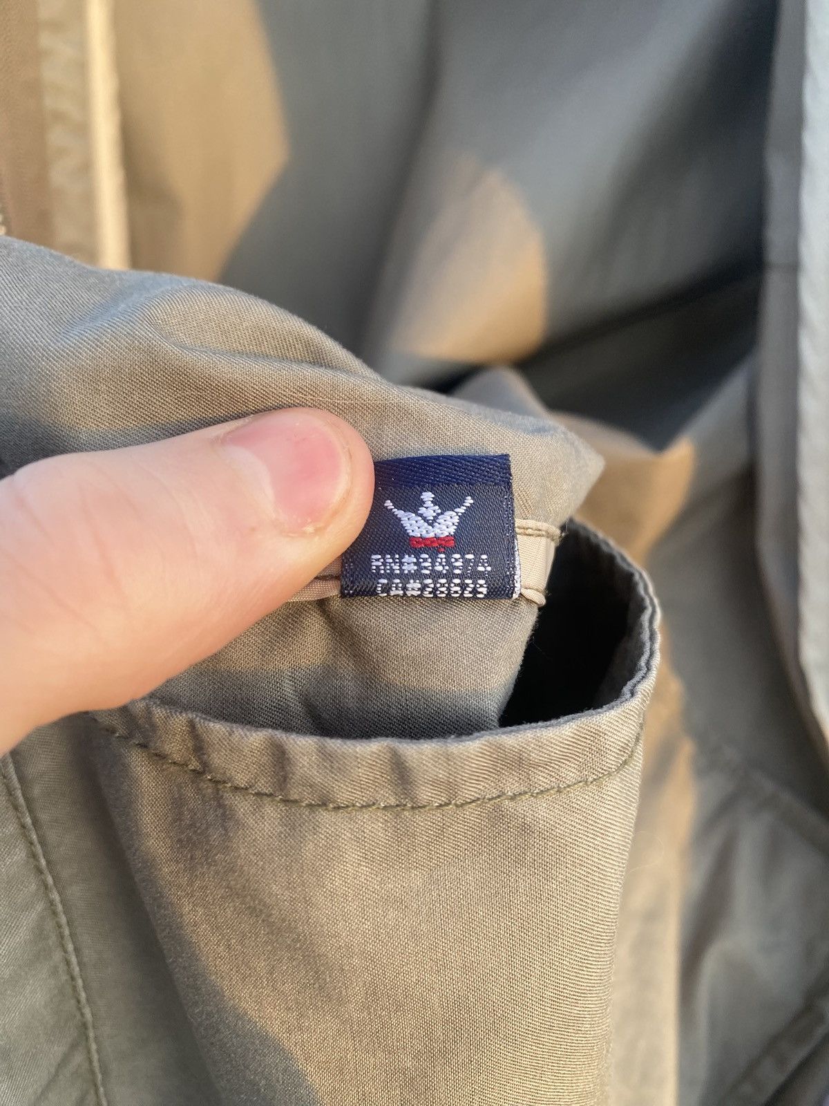 Stussy × Vintage Vintage 90s Stussy Khaki Field Jacket Military Workwear Size US M / EU 48-50 / 2 - 12 Thumbnail