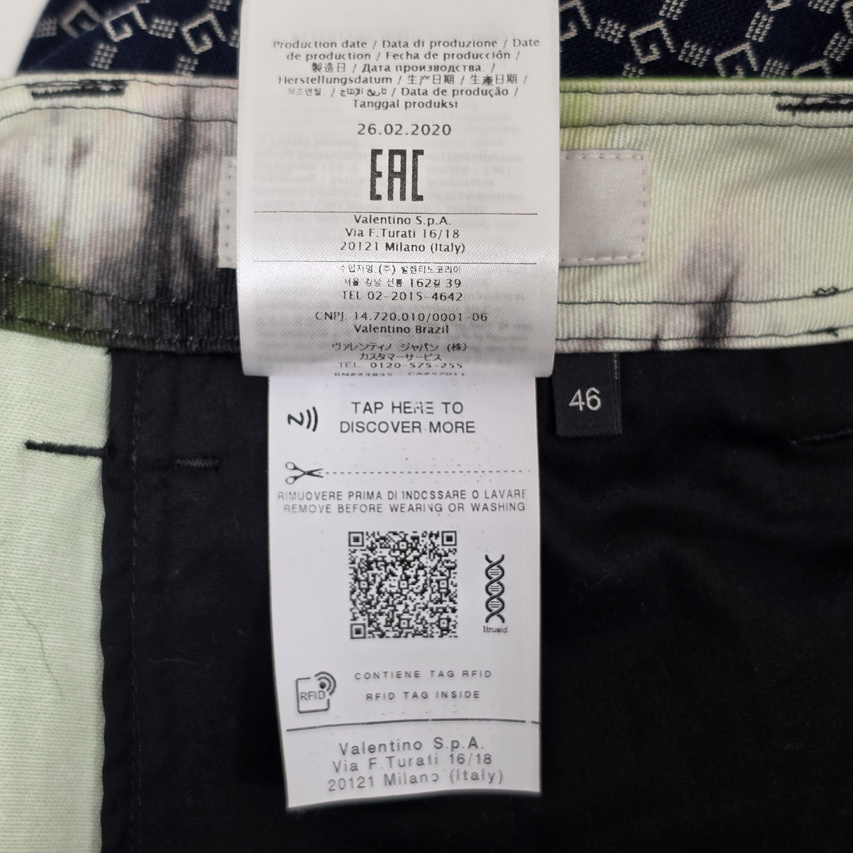 Valentino Bermuda shorts with jelly block print Size US 32 / EU 48 - 9 Thumbnail