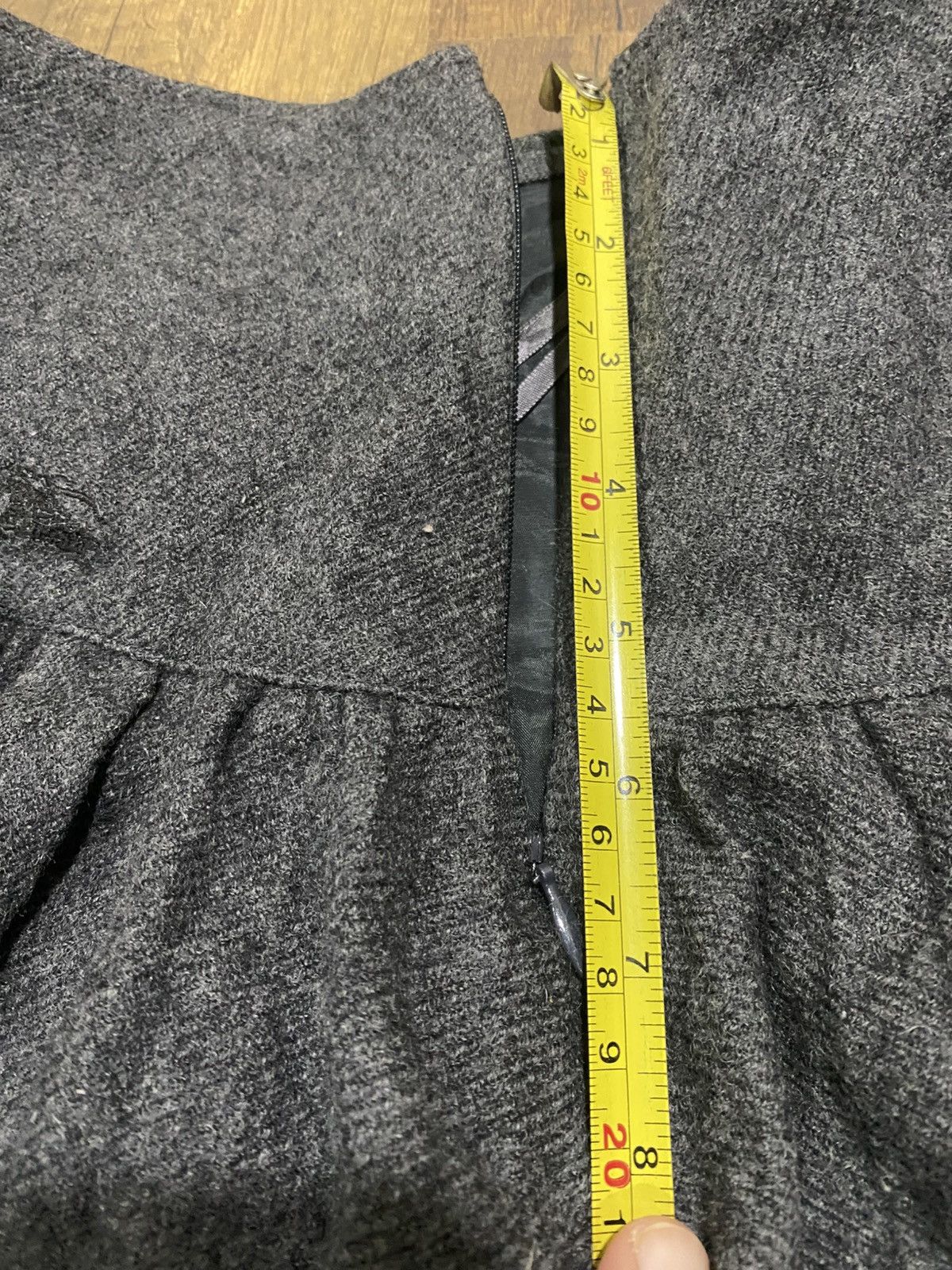 Burberry Burberry Blue Label Wool Mini Skirt Size 24" / US 00 / IT 34 - 10 Thumbnail