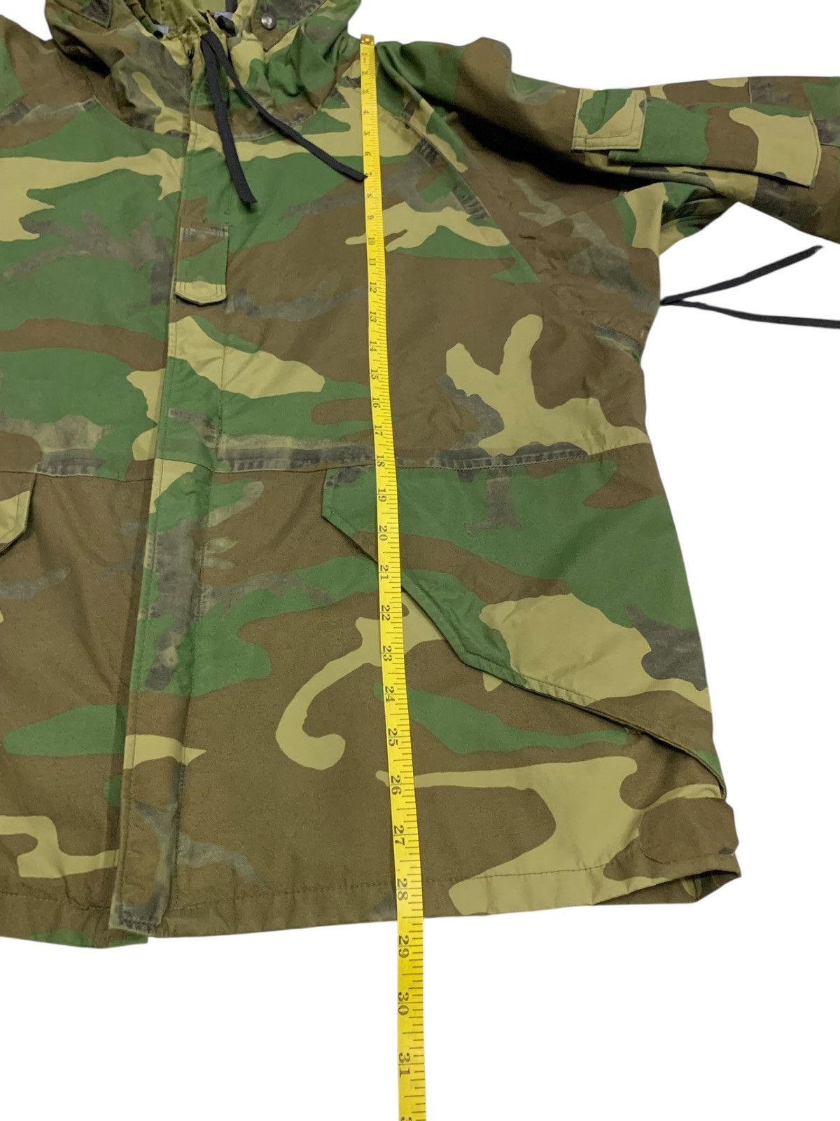 Vintage Rare Vintage 80's Army Zipper Down Jacket Size US M / EU 48-50 / 2 - 12 Thumbnail