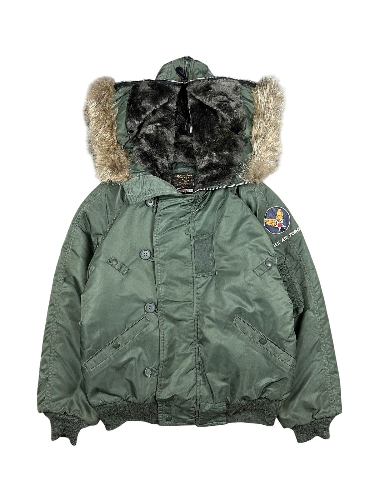 I. Spiewak And Sons × Vintage Vintage Spiewak & Sons US Air Force Bomber Jacket Size US XL / EU 56 / 4 - 1 Thumbnail