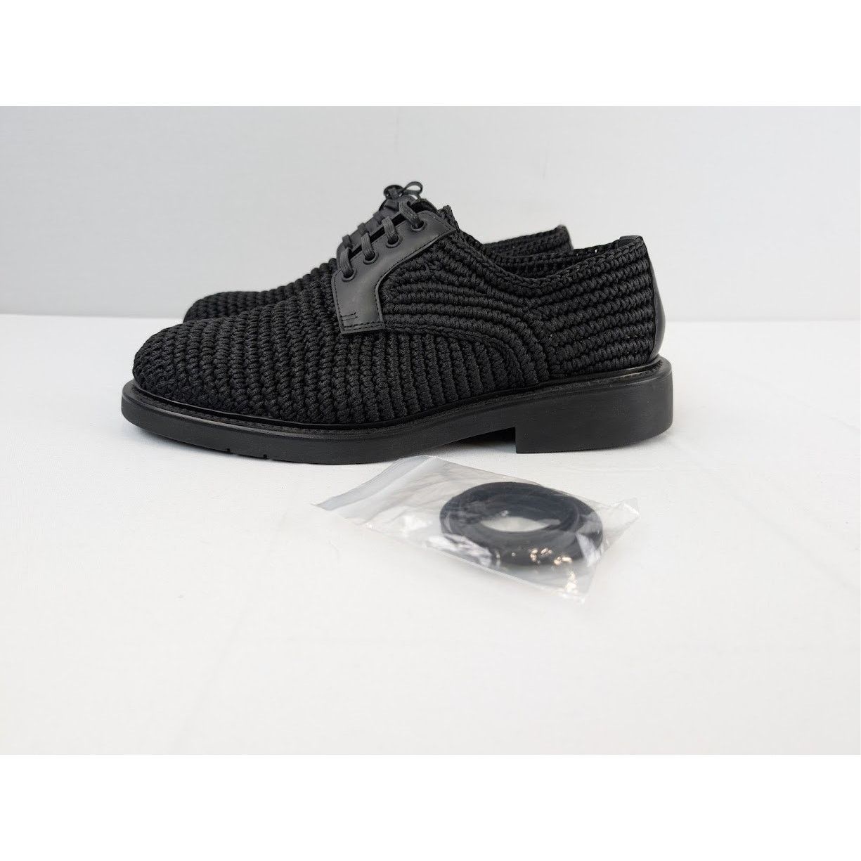 Bottega Veneta o1rshd1 BV Level Lace Up in Black Size US 9 / EU 42 - 9 Thumbnail