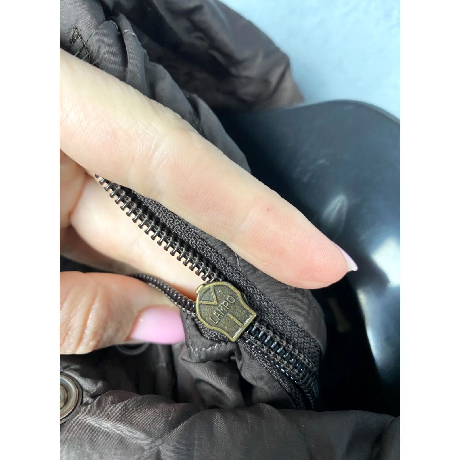 Barbour Barbour Jacket Quilted Flyweight Womens YD UK 12 Brown Polyamide Lining Polyester Barbour Size M / US 6-8 / IT 42-44 - 5 Thumbnail